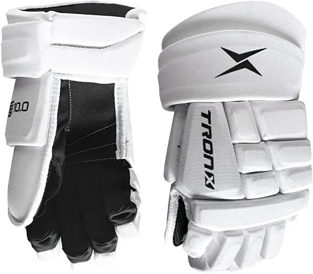 Bauer White S20 Hockey Gloves 