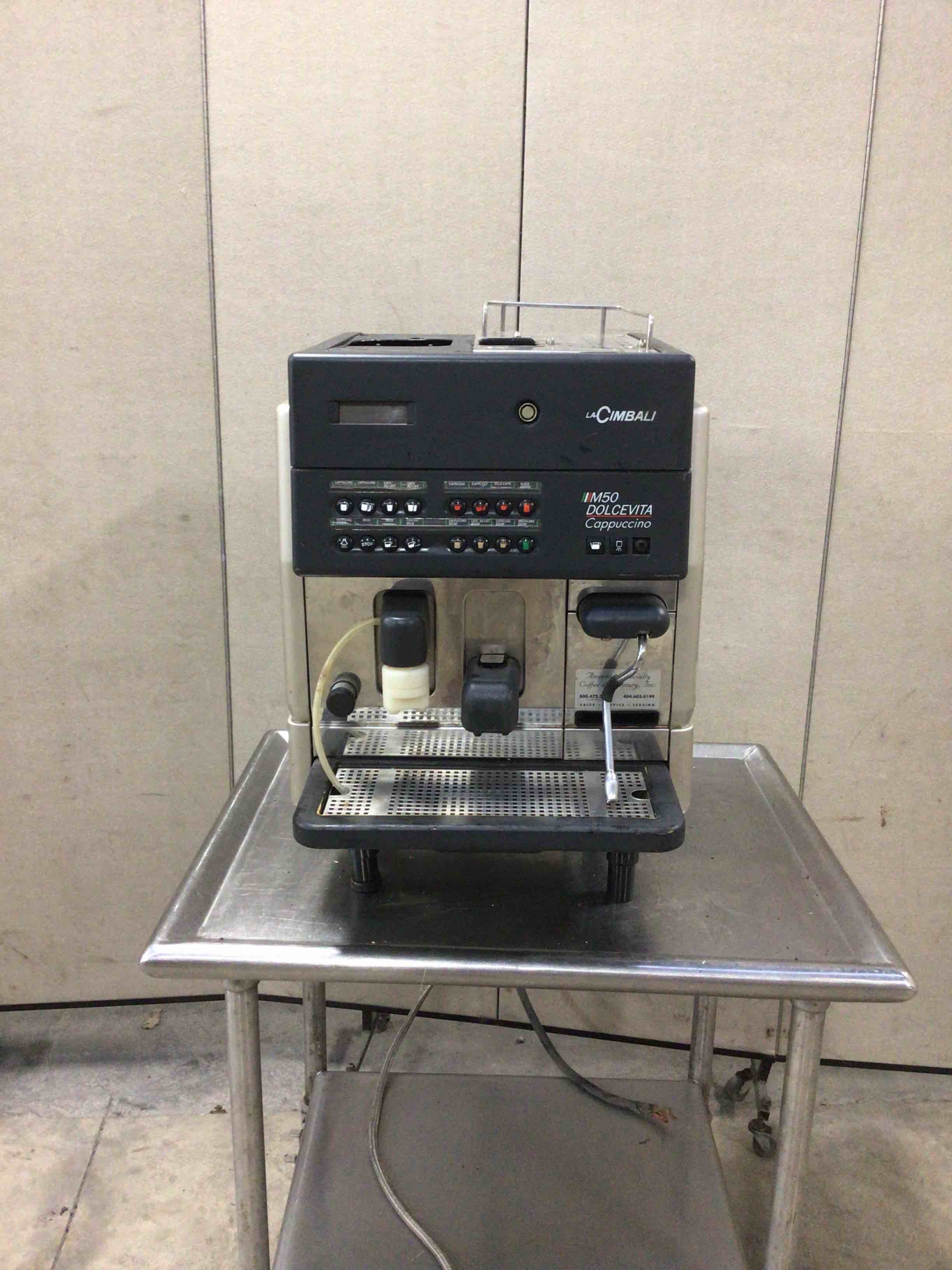 LA CIMBALI CAPPUCCINO MACHINE
