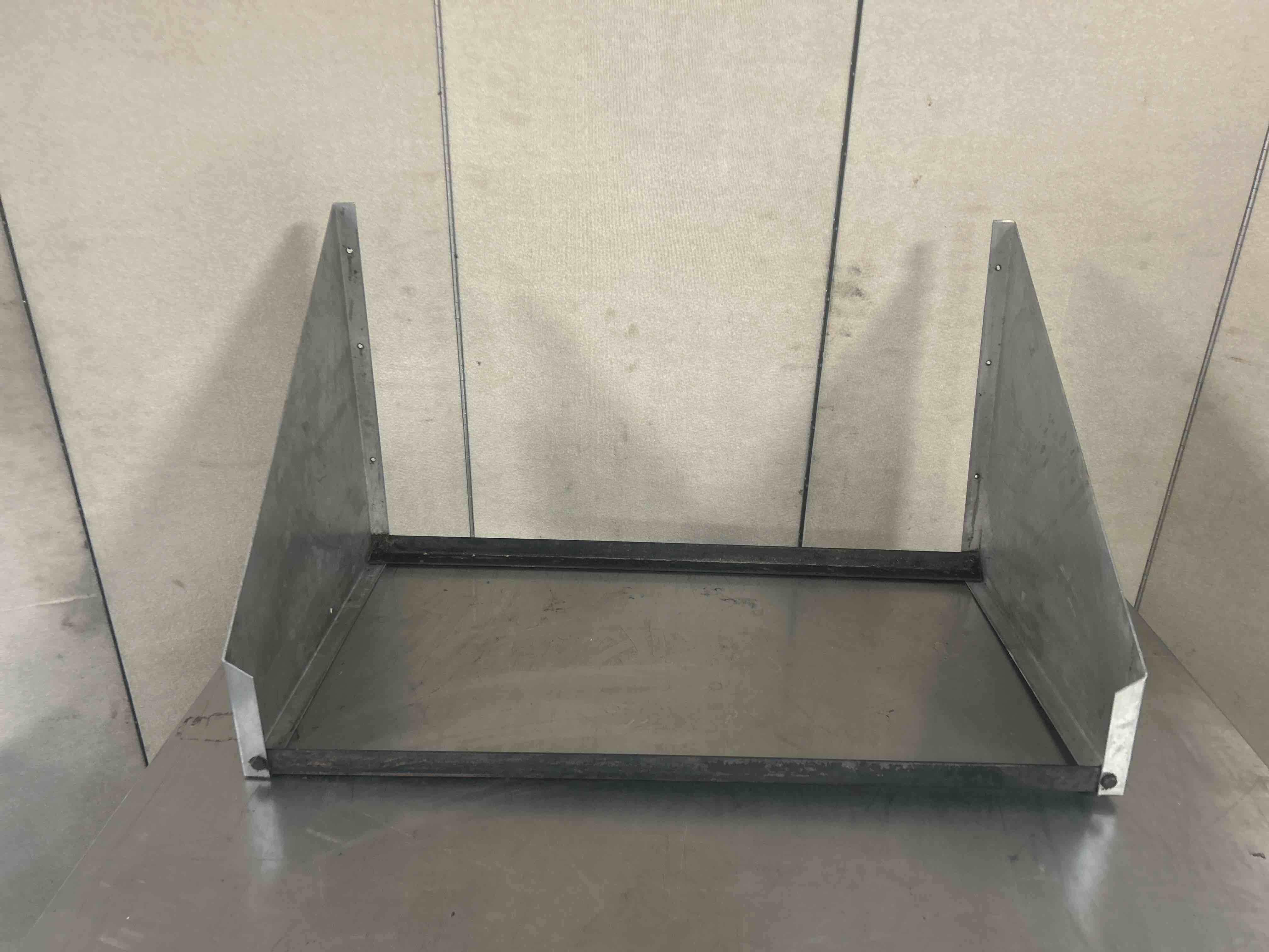 WALL-MOUNTED STAINLESS STEEL POT RACK