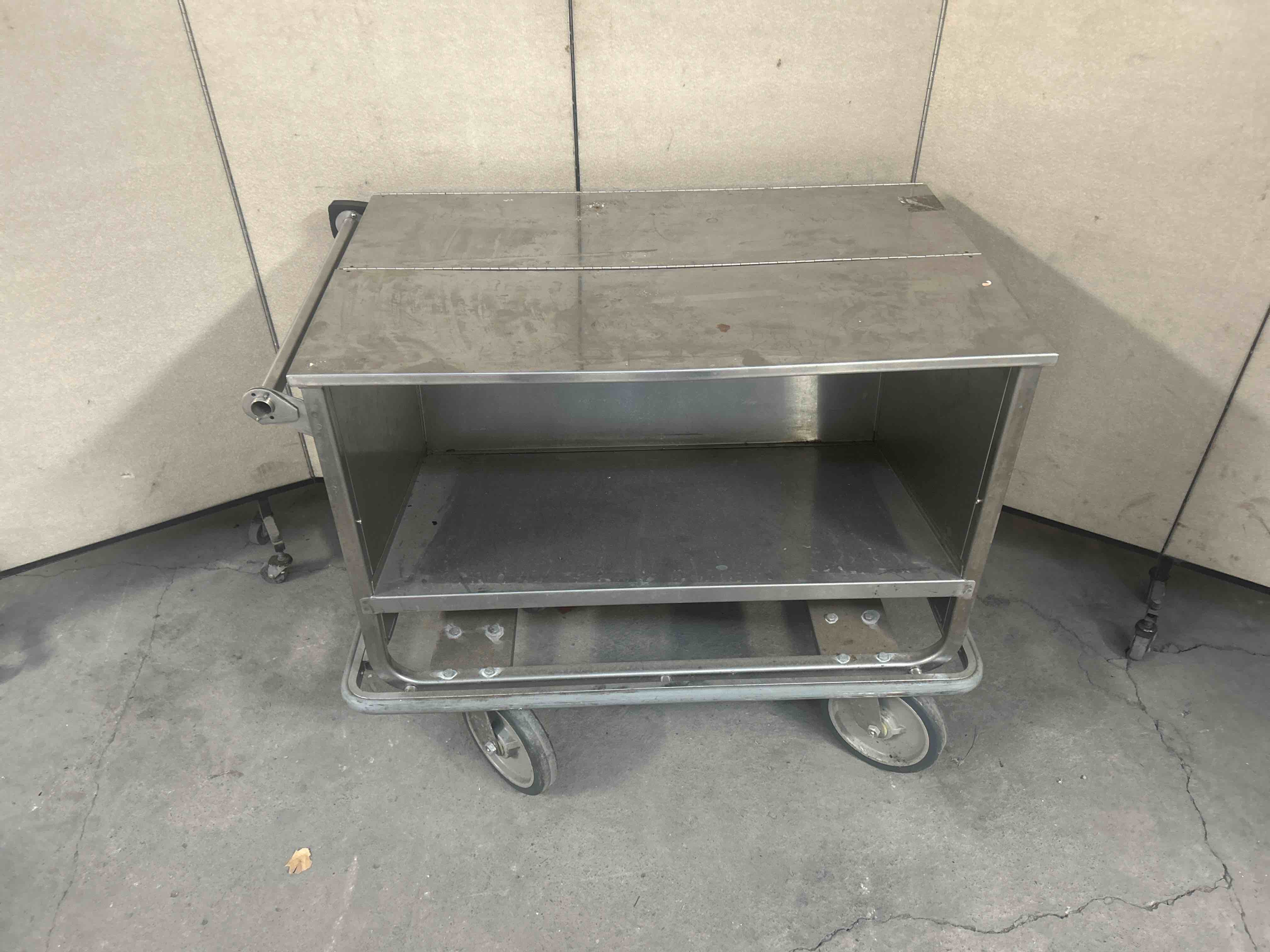 STAINLESS STEEL CARRY AND STORE HAND CART 