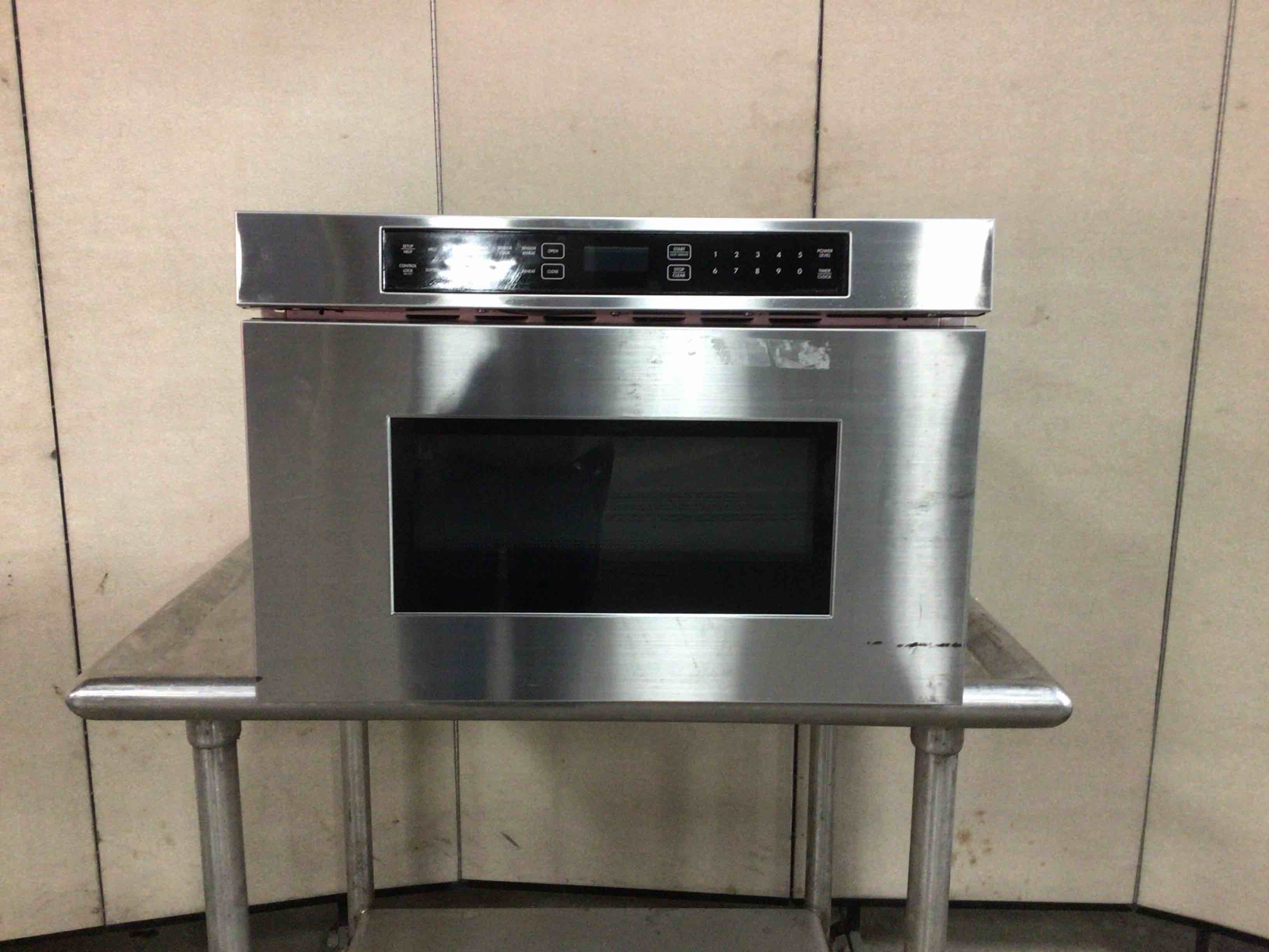 DACOR 24 INCH STAINLESS STEEL MICROWAVE DRAWER
