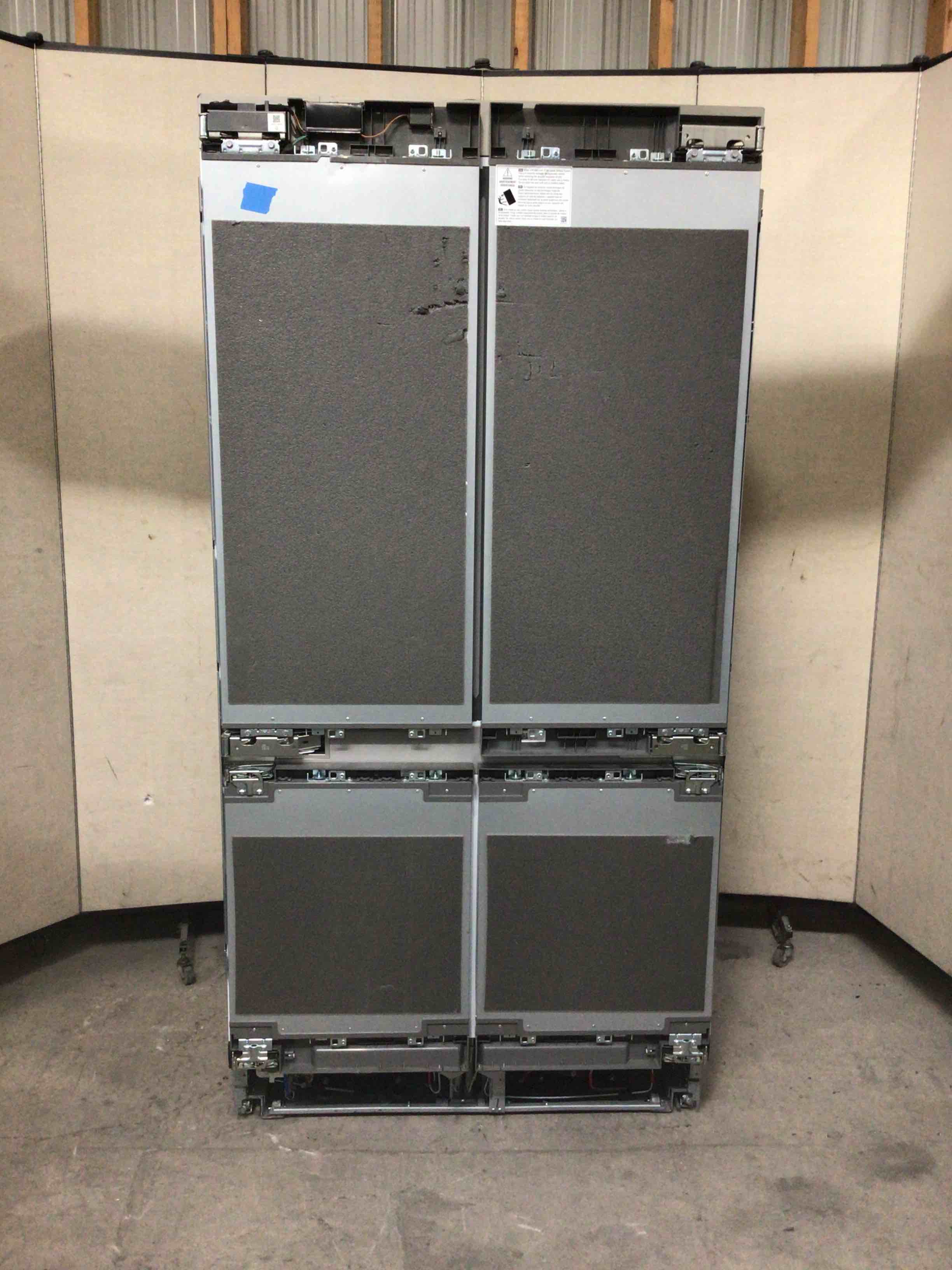 DACOR 42 INCH PANEL READY 2 DOOR REFRIGERATOR FREEZER WITH INTERNAL WATER DISPENSER