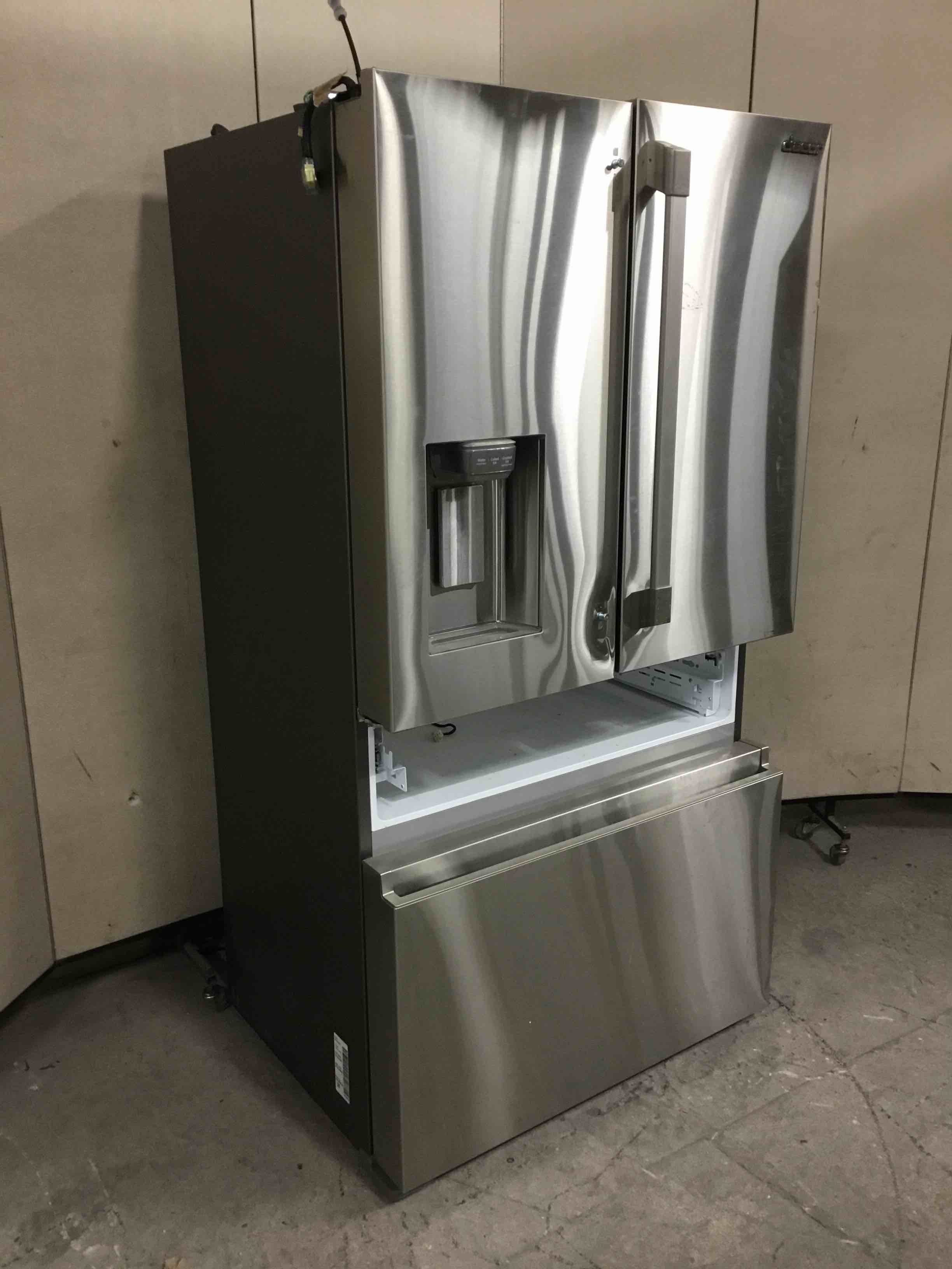 DACOR 36 INCH STAINLESS STEEL REFRIGERATOR FREEZER WITH FILTERED WATER