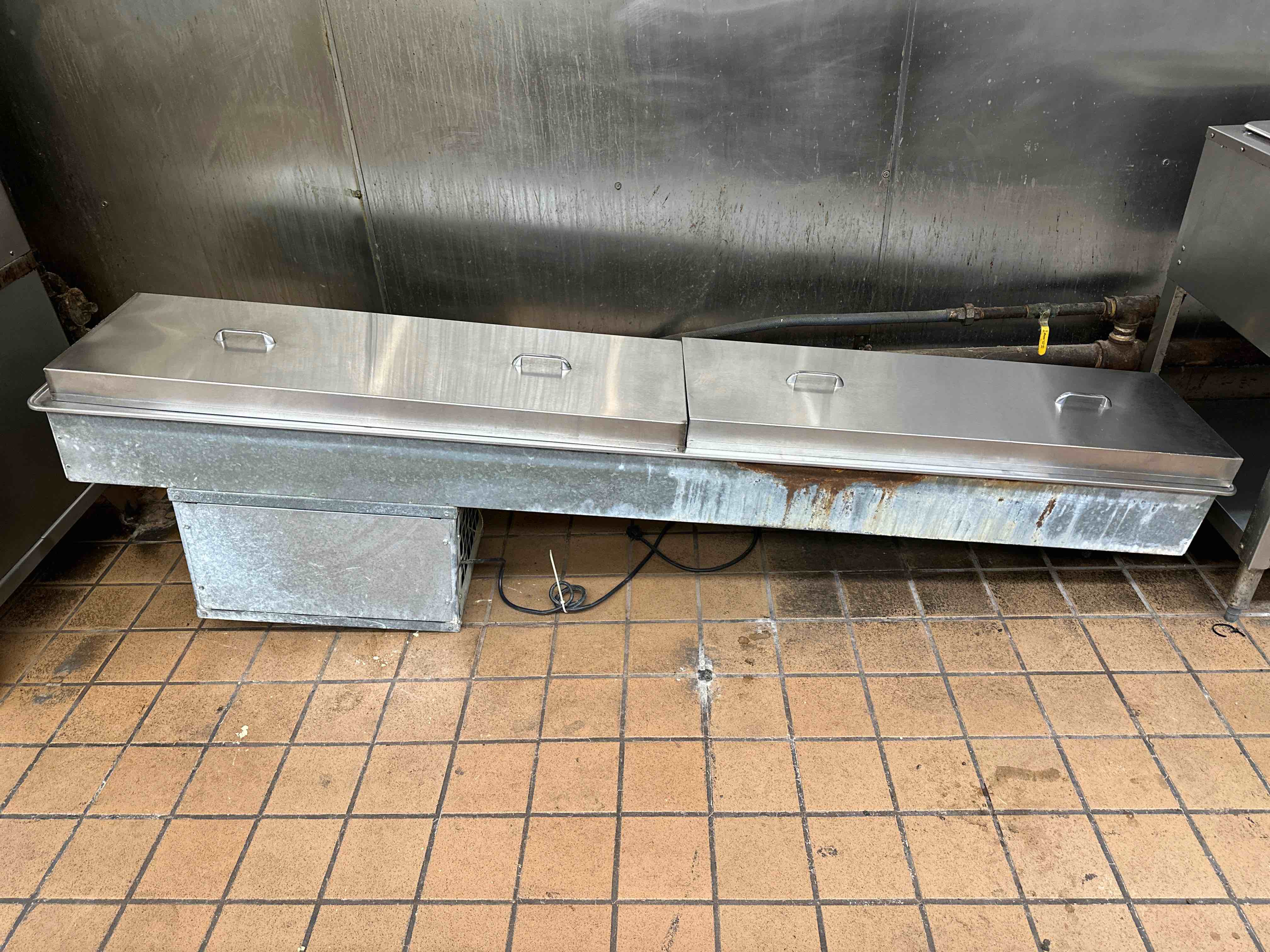 ATLAS METALS 87.5 INCH DROP IN REFRIGERATED WELL