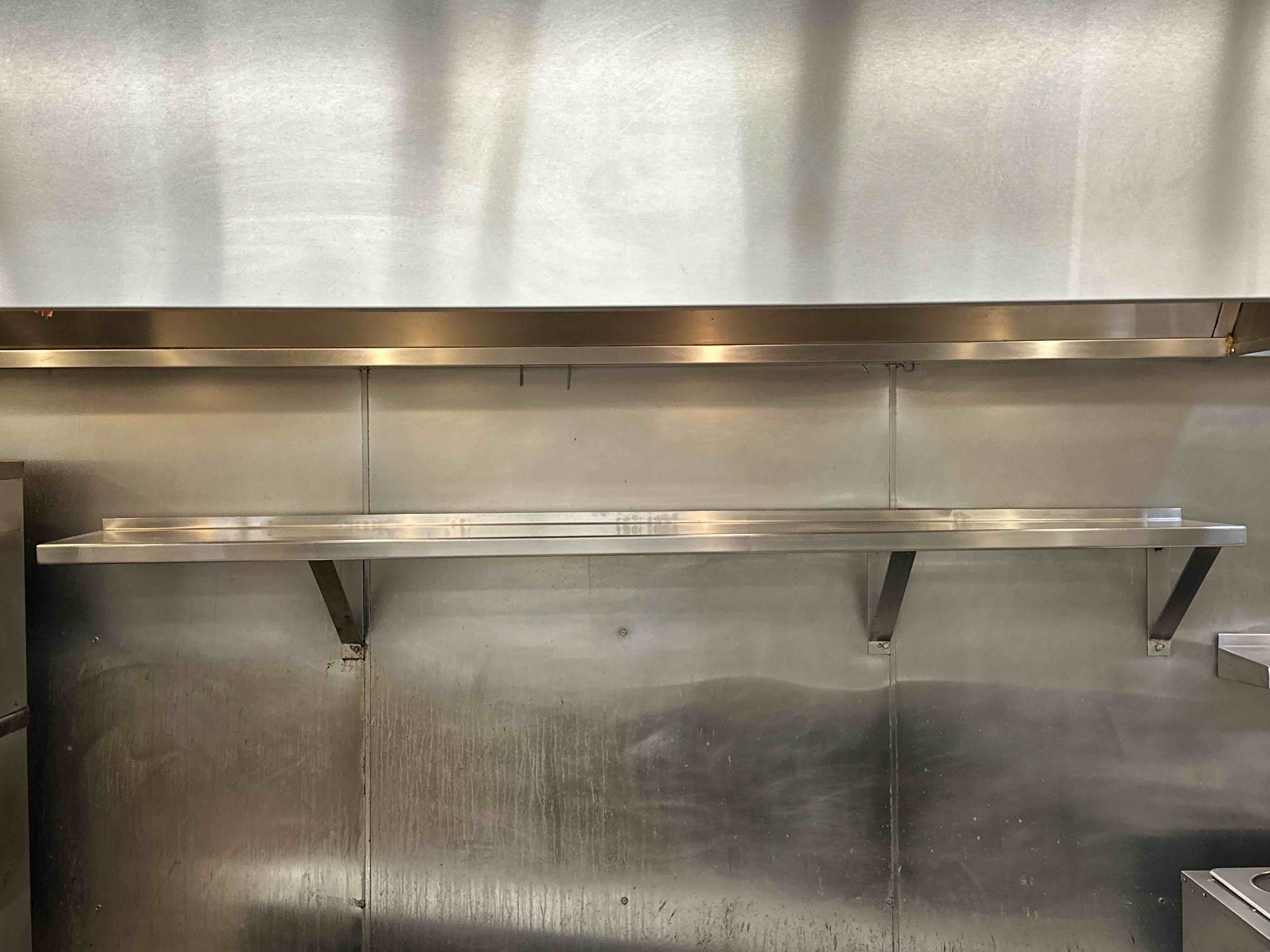 STAINLESS STEEL WALL SHELF