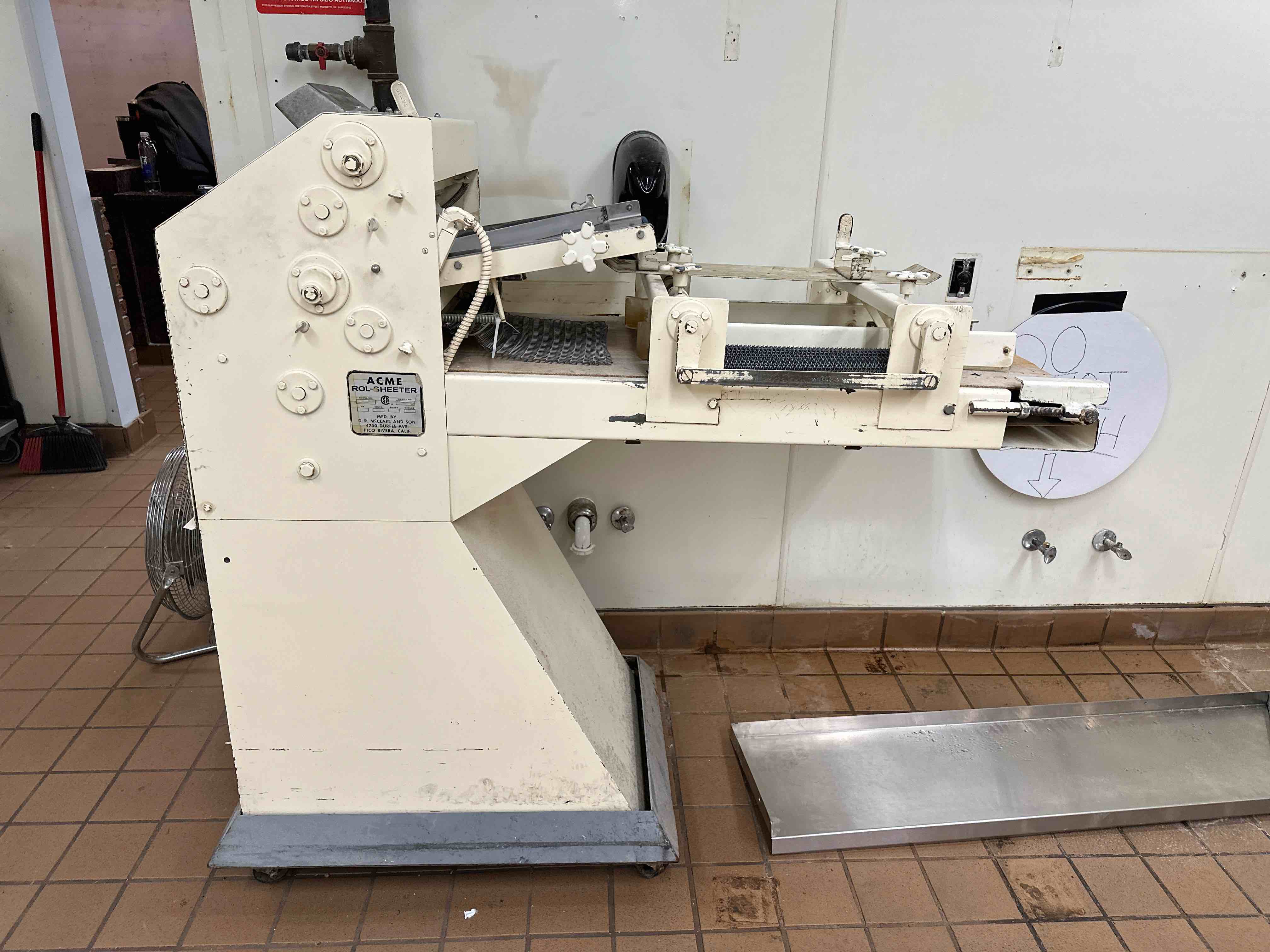 ACME ROL-SHEETER ON CASTERS