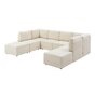 Misc Sectional sofa pieces. Cream/Beige 