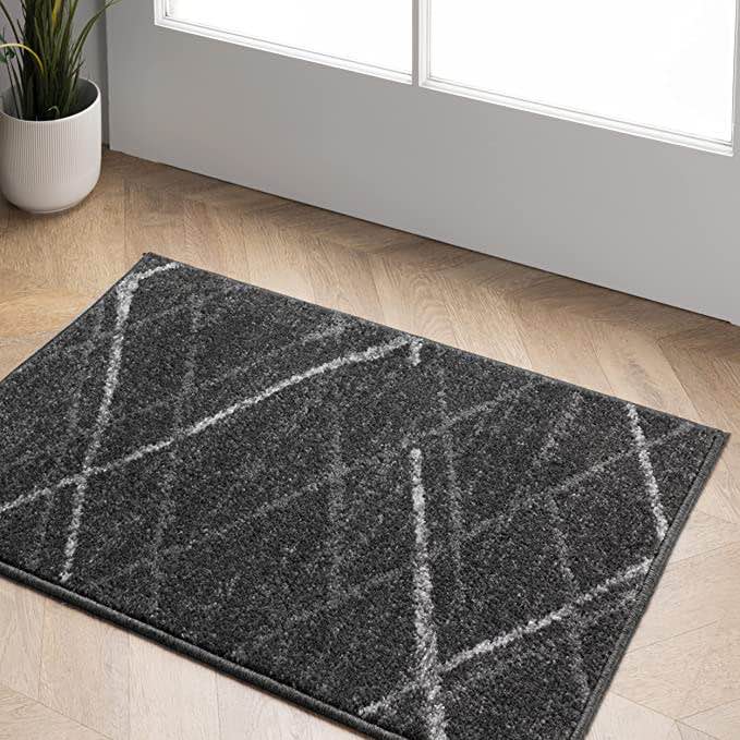 nuLOOM Contemporary Thigpen Area Rug, 3' x 5', Dark Grey
