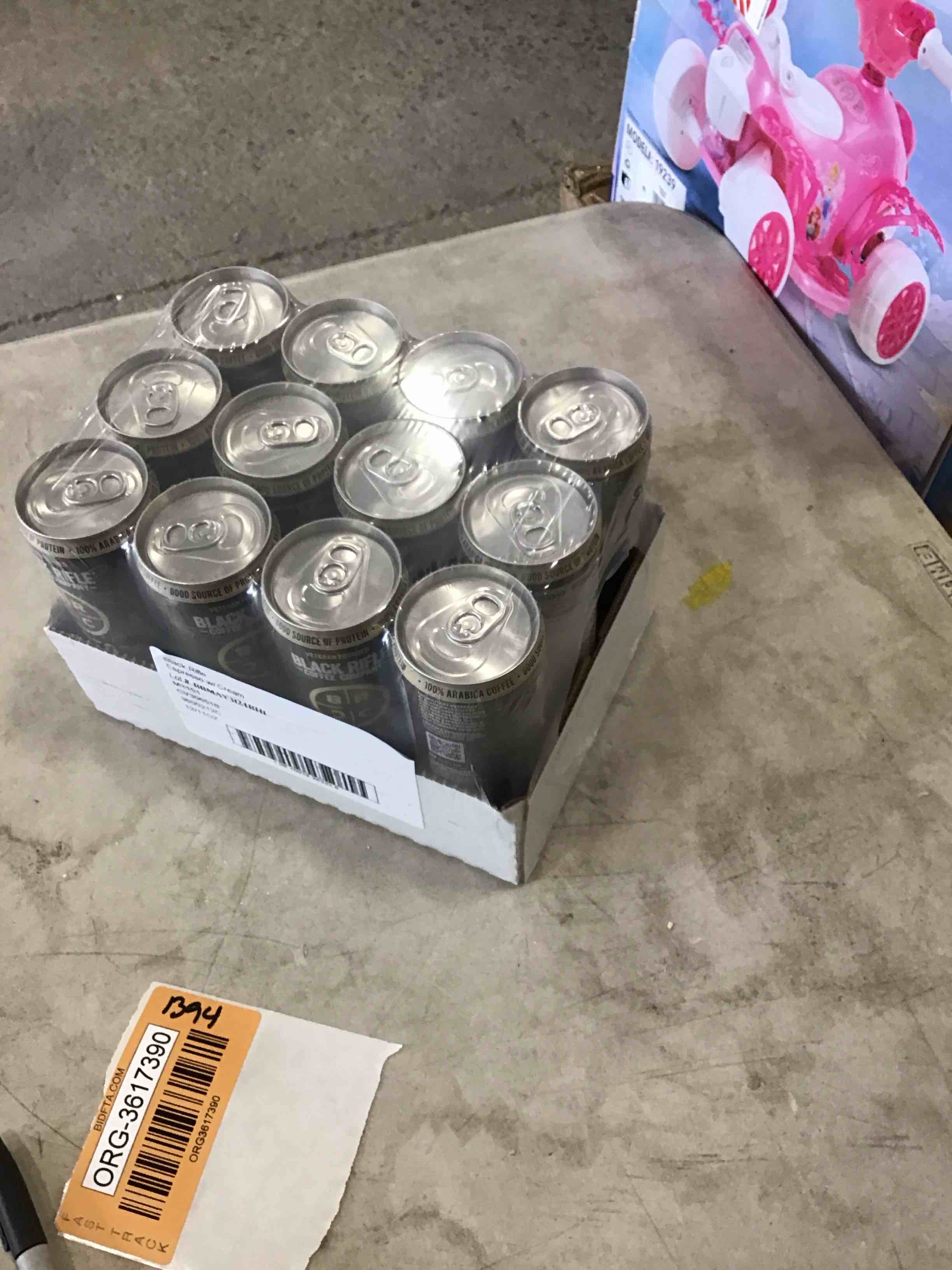 Black rifle espresso with cream case of 12 , 11oz cans