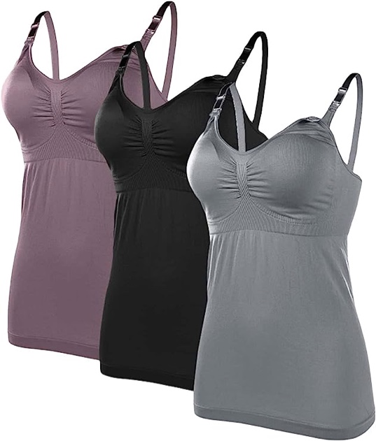 Women’s Nursing Tank Size Medium Pack of 3 