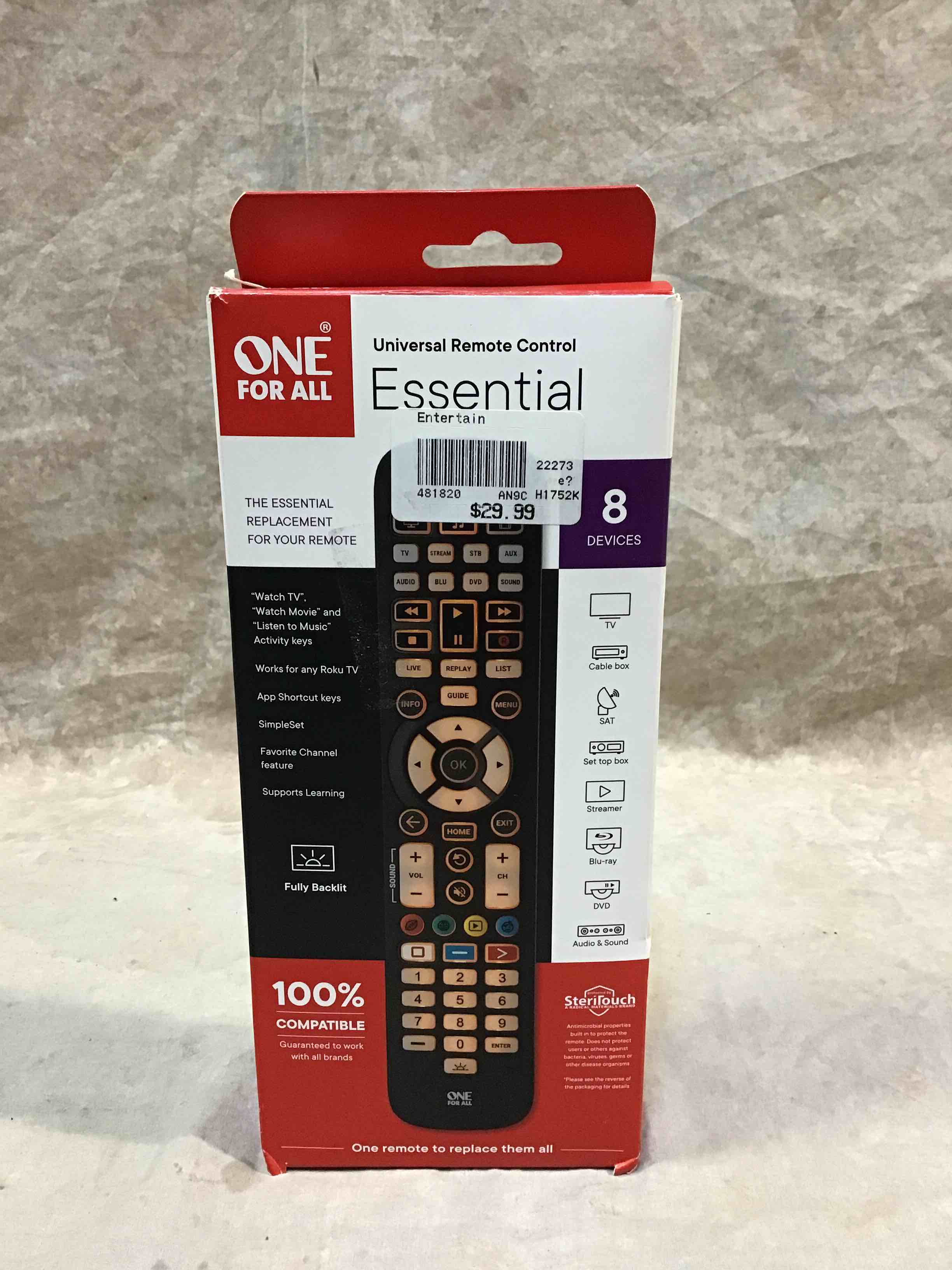 One For All Universal Remote