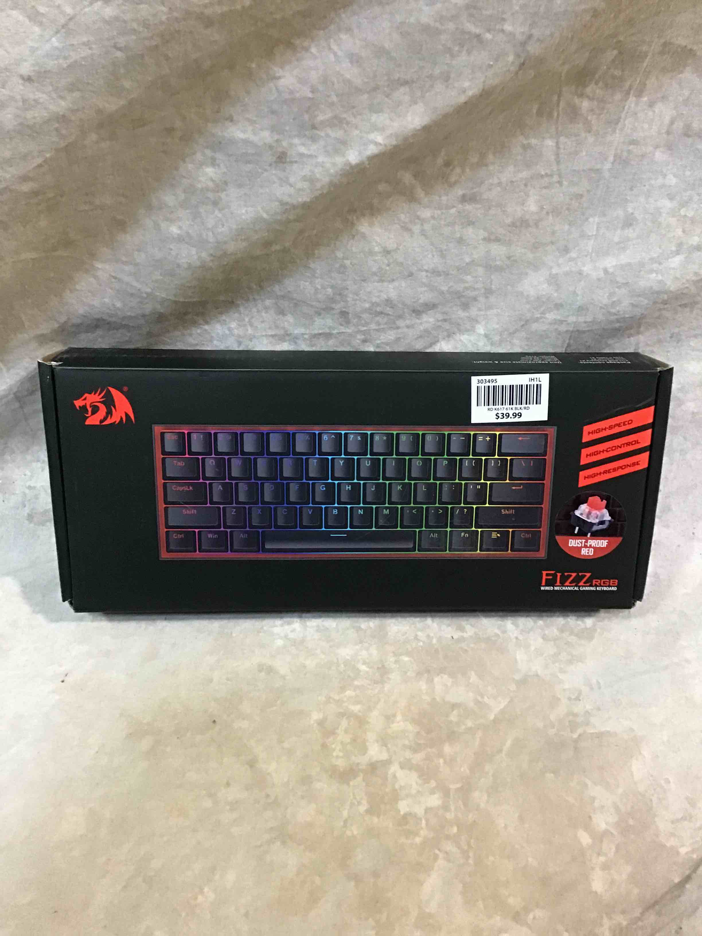 Redragon Fizz RGB Wired Mechanical Keyboard 