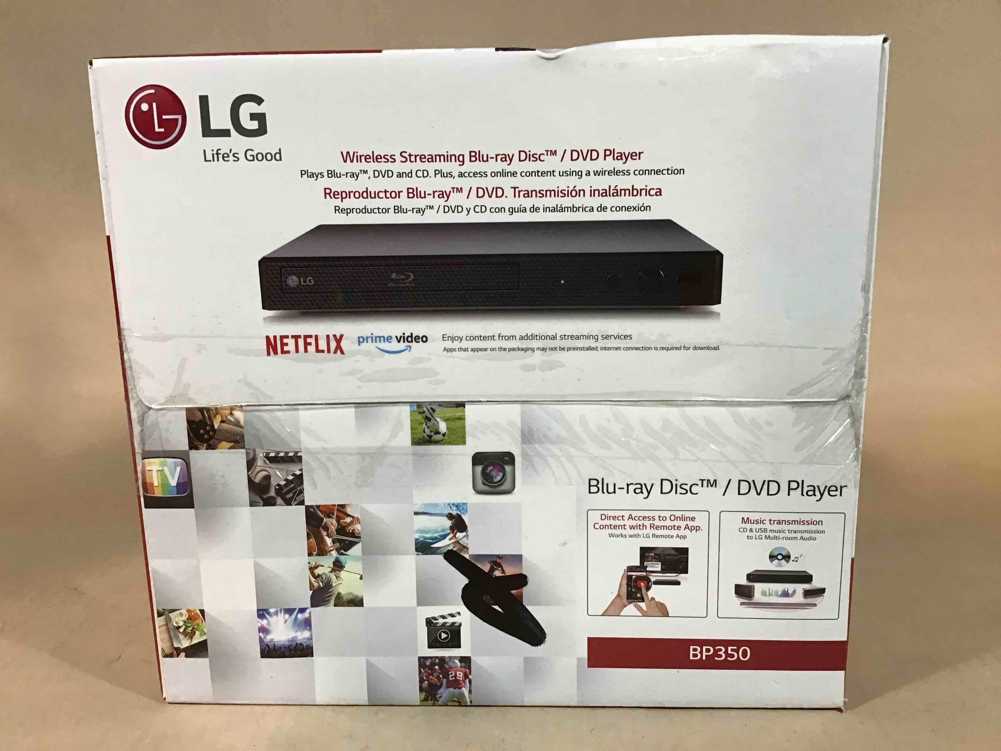 LG BLU-ray/DVD Player 