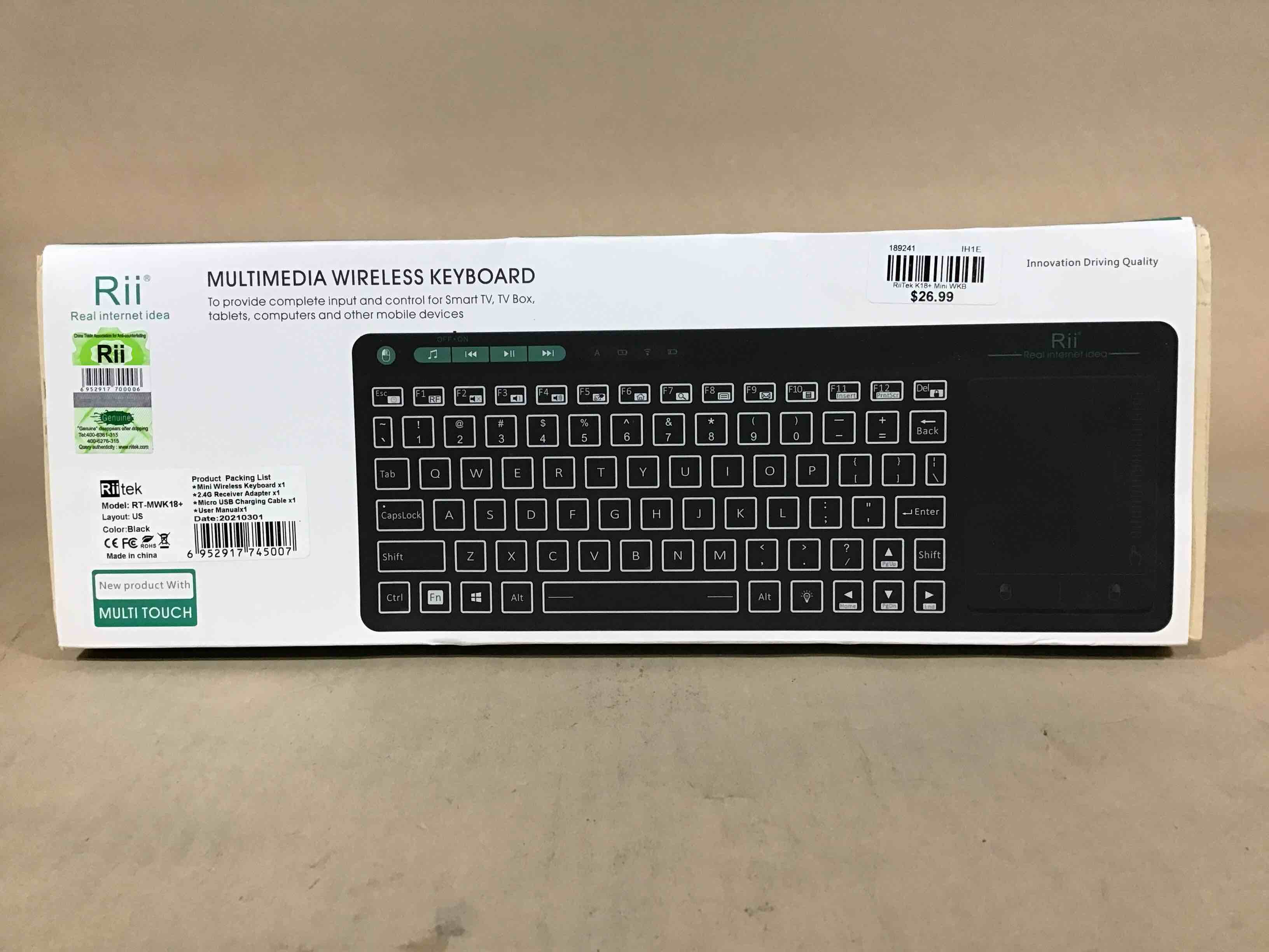 Rii Wireless Keyboard