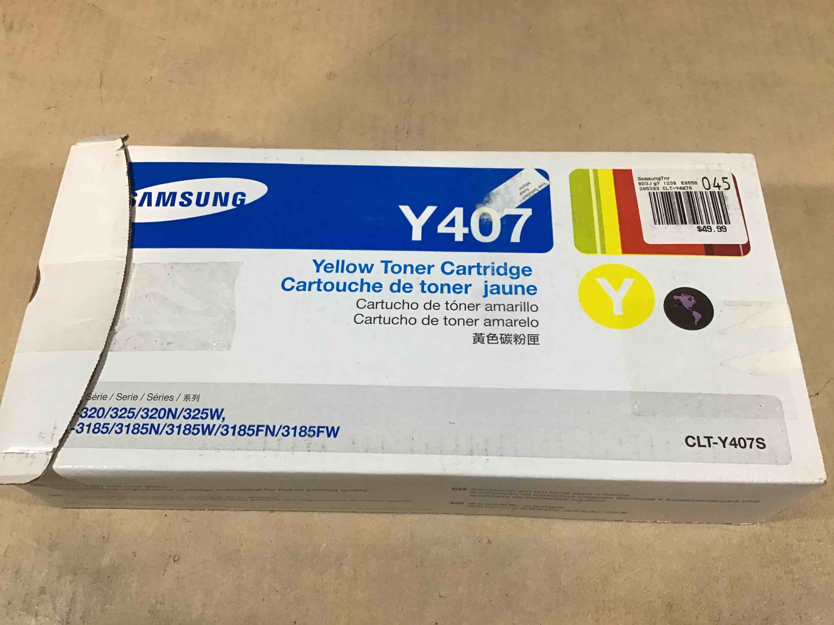 Samsung Y407 Toner