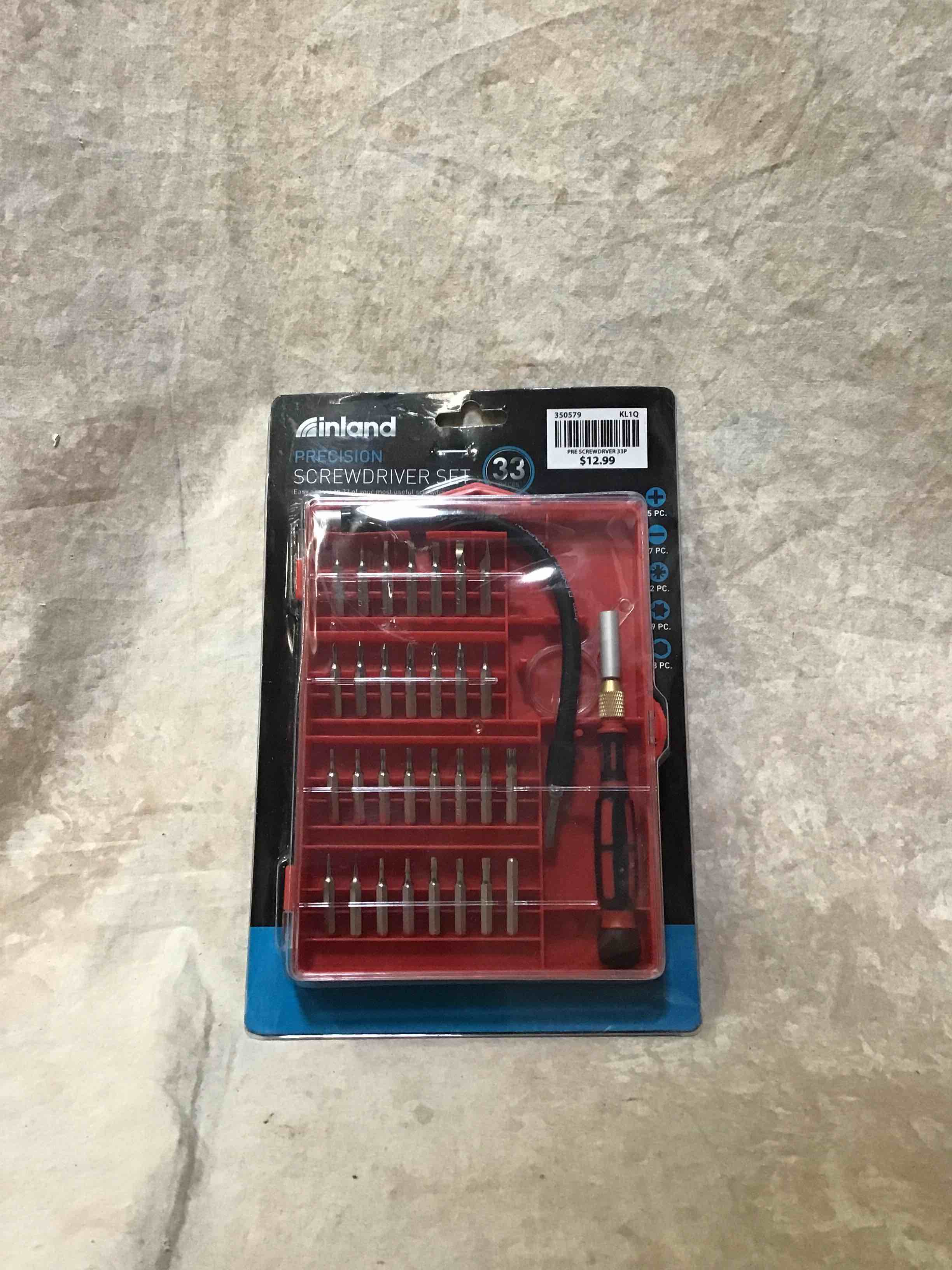 Inland Screwdriver 33PC Set