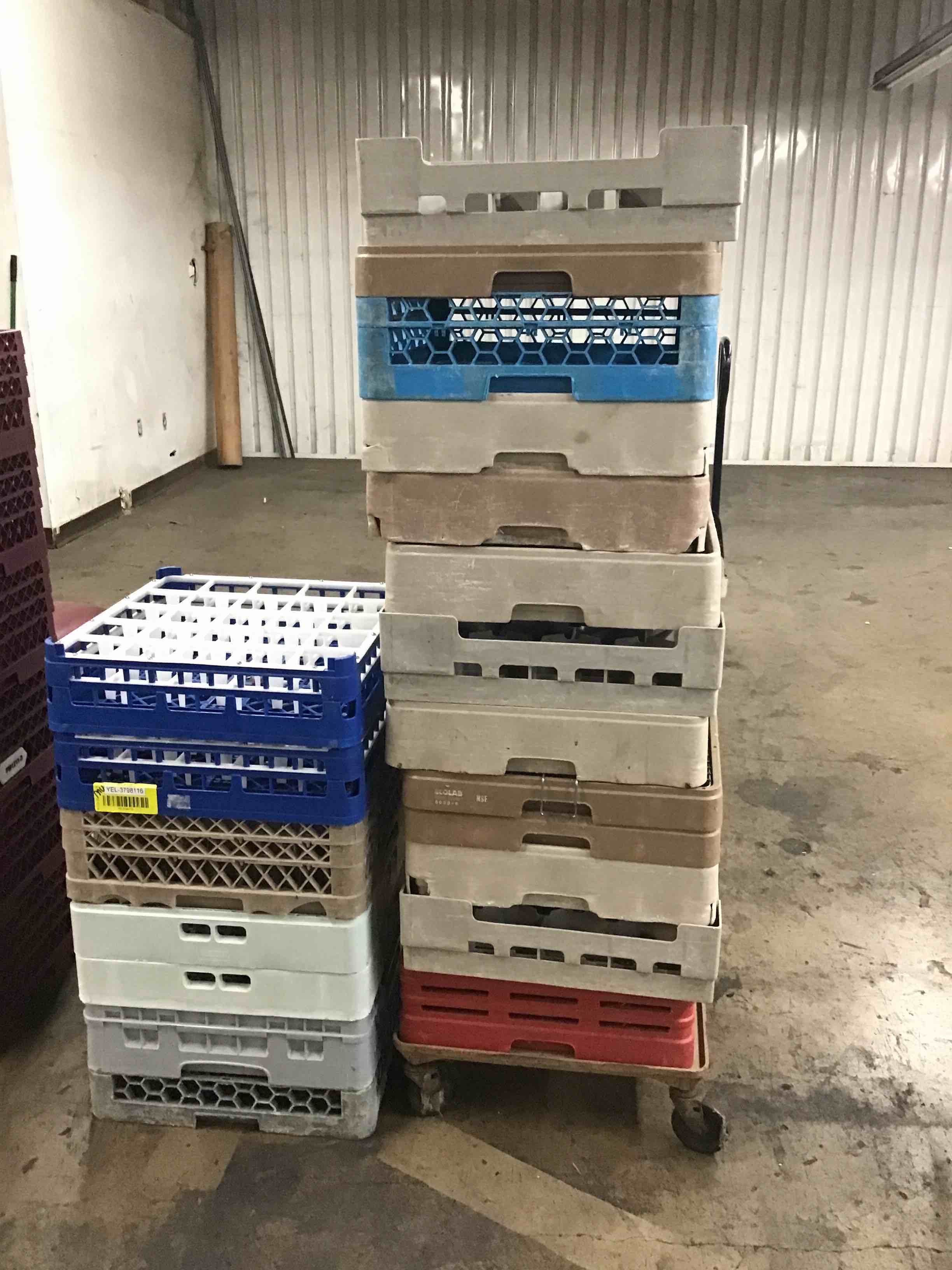 Dish Racks, Various Types With Dich Rack Dolly