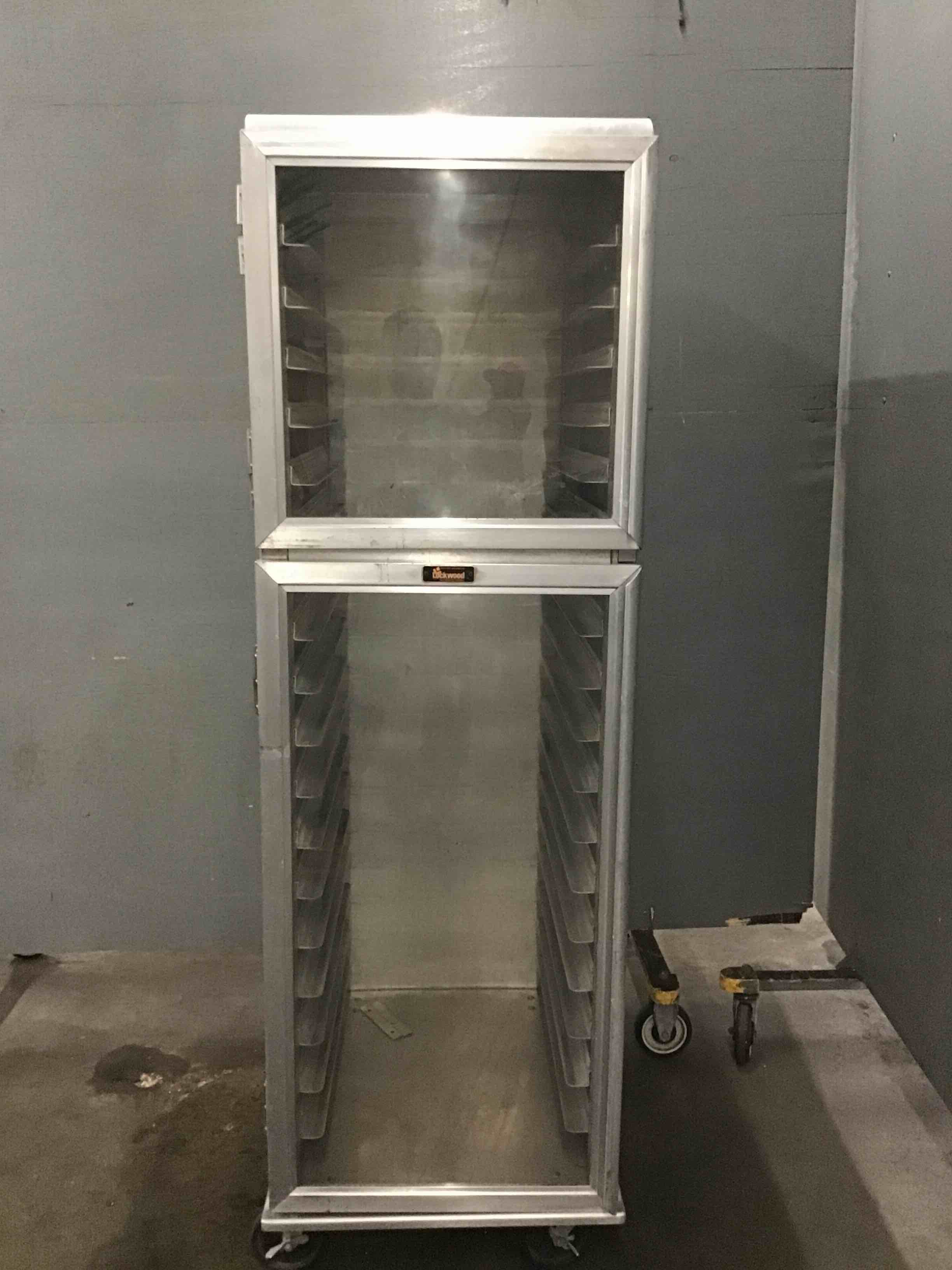 Lockwood Aluminum Double Door Full Height Sheet Pan Cabinet On Casters