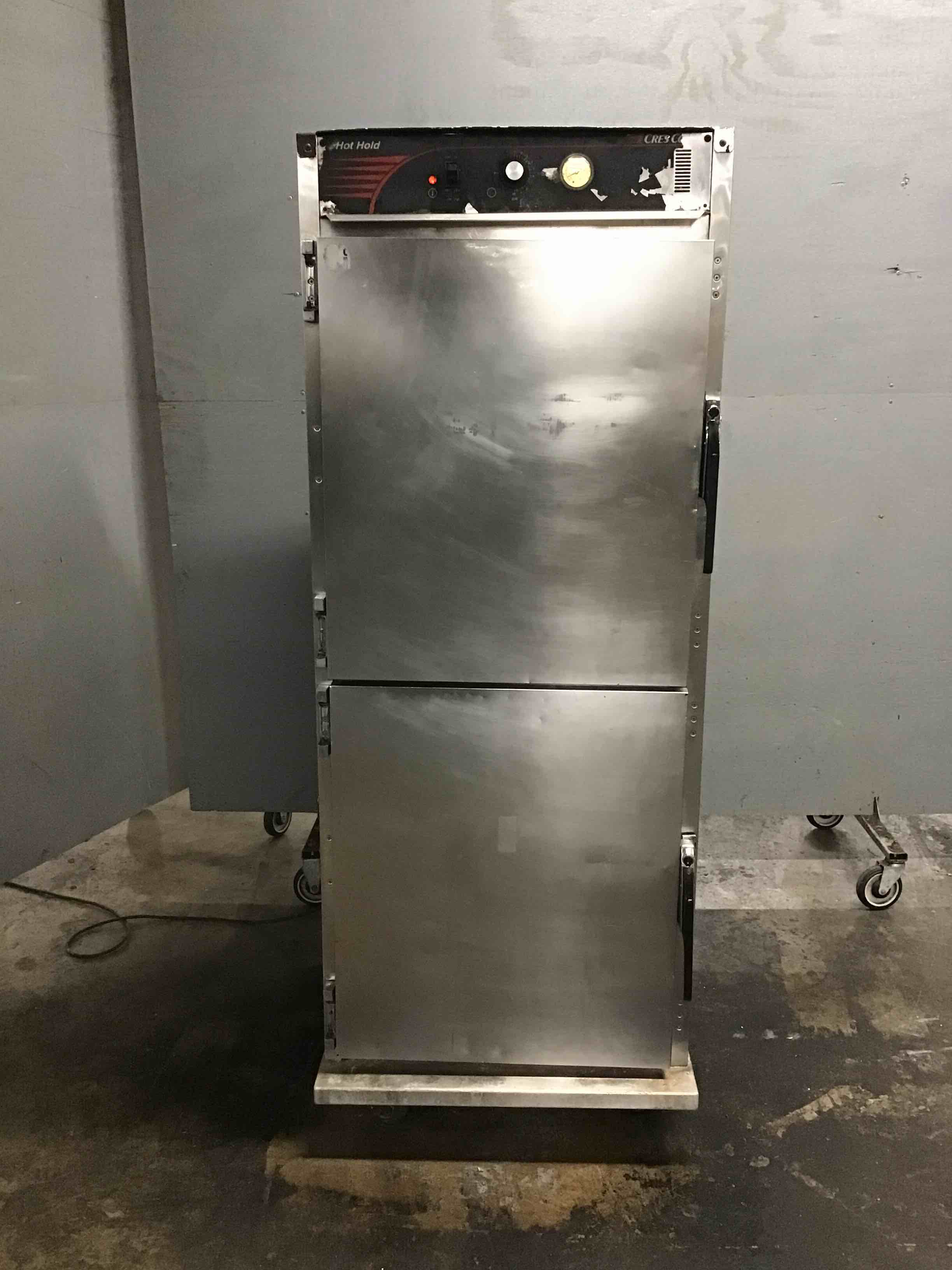 Cres Cor Hot Hold Stainless Steel Full Height Electric Heated Holding Cabinet On Casters