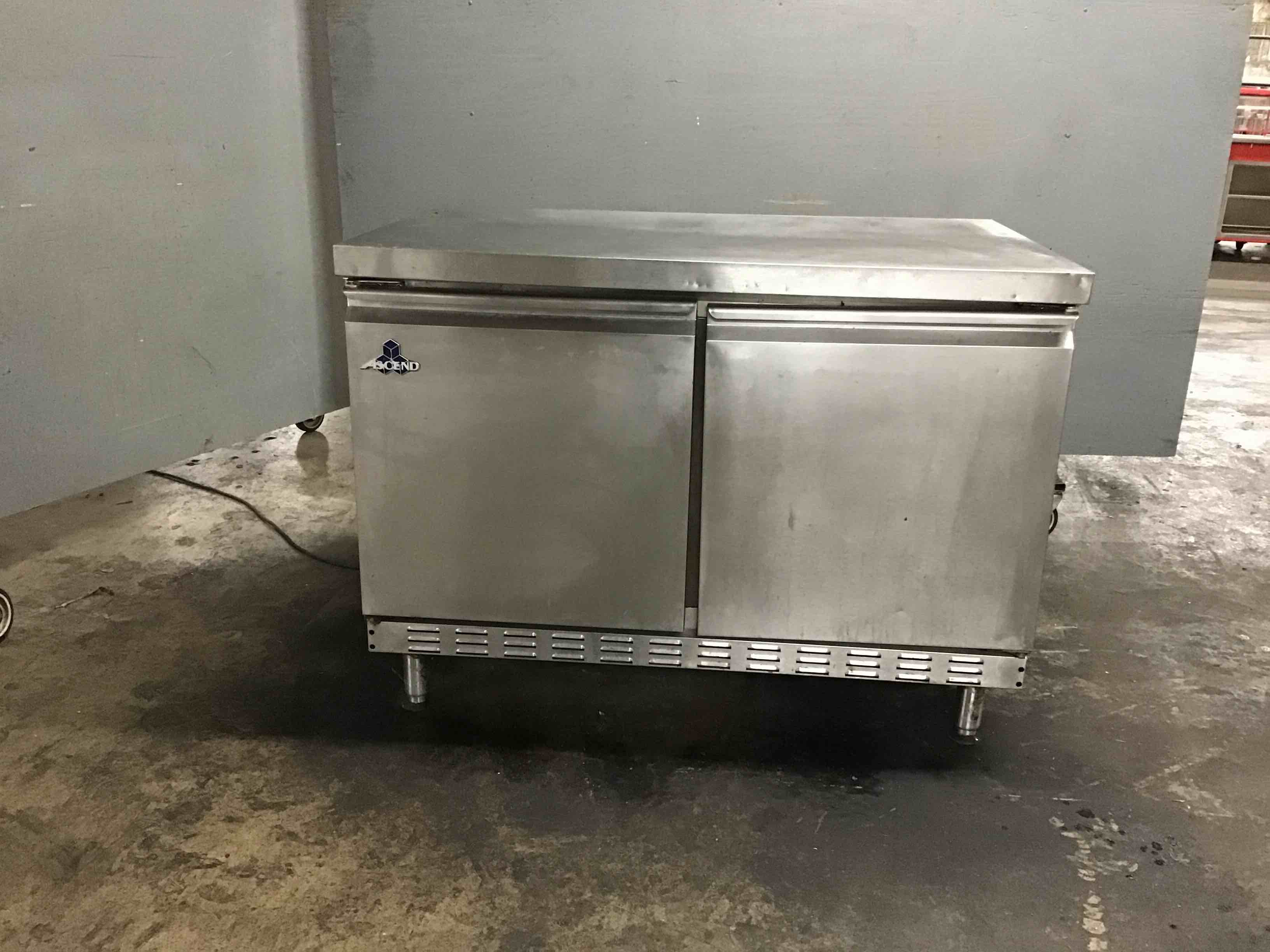 Ascend Stainless Steel 48 Inch 2 Door Undercounter Refrigerator