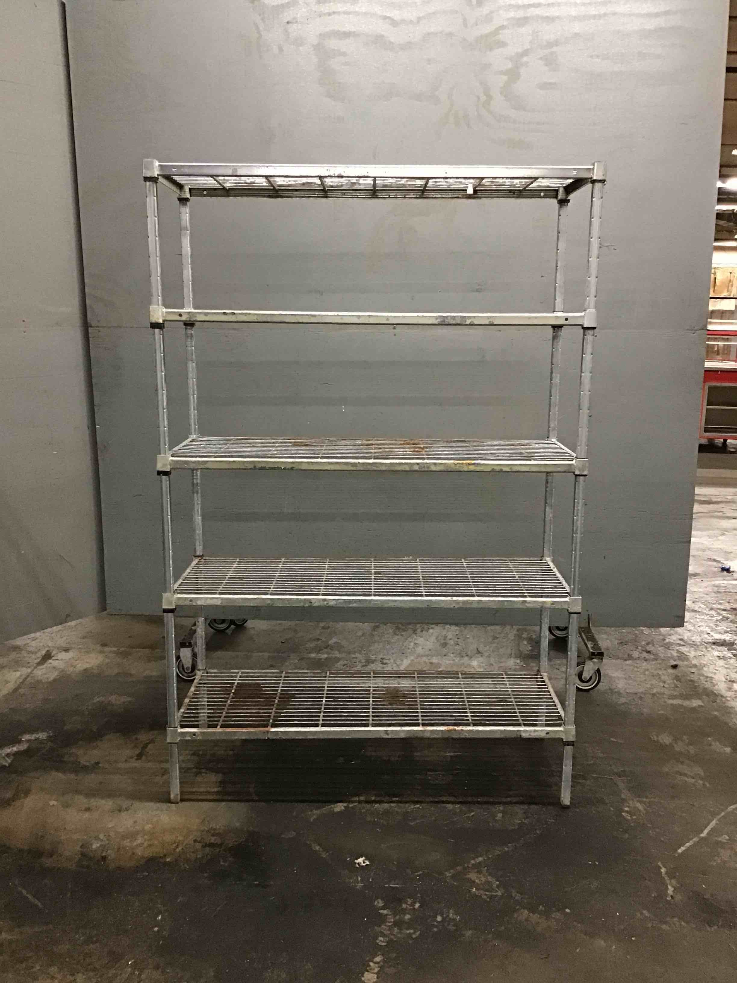 Chrome 5 Shelf Wire Storage Rack