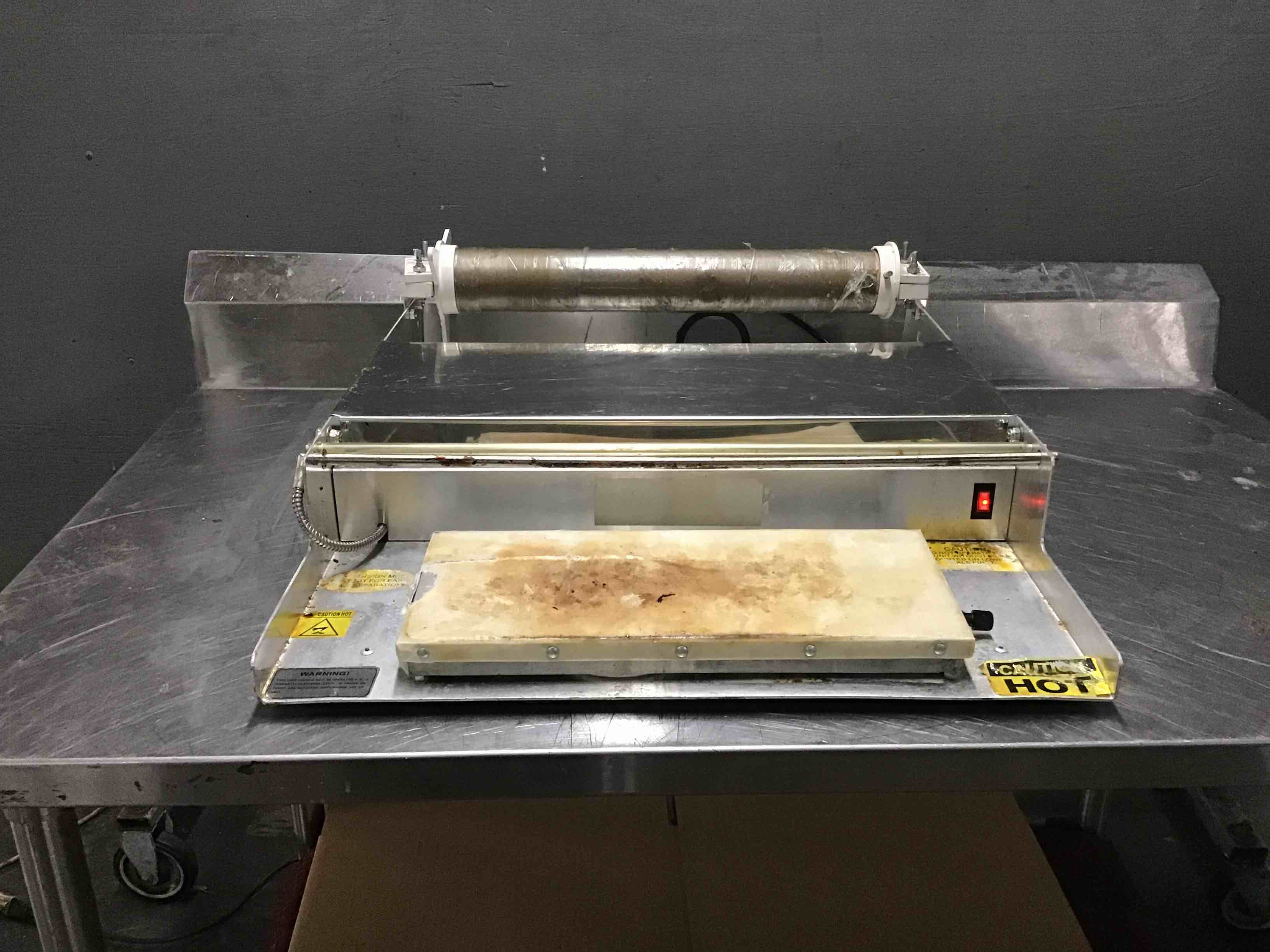 Aluminum Electric Heated Countertop Food Wrapping Station