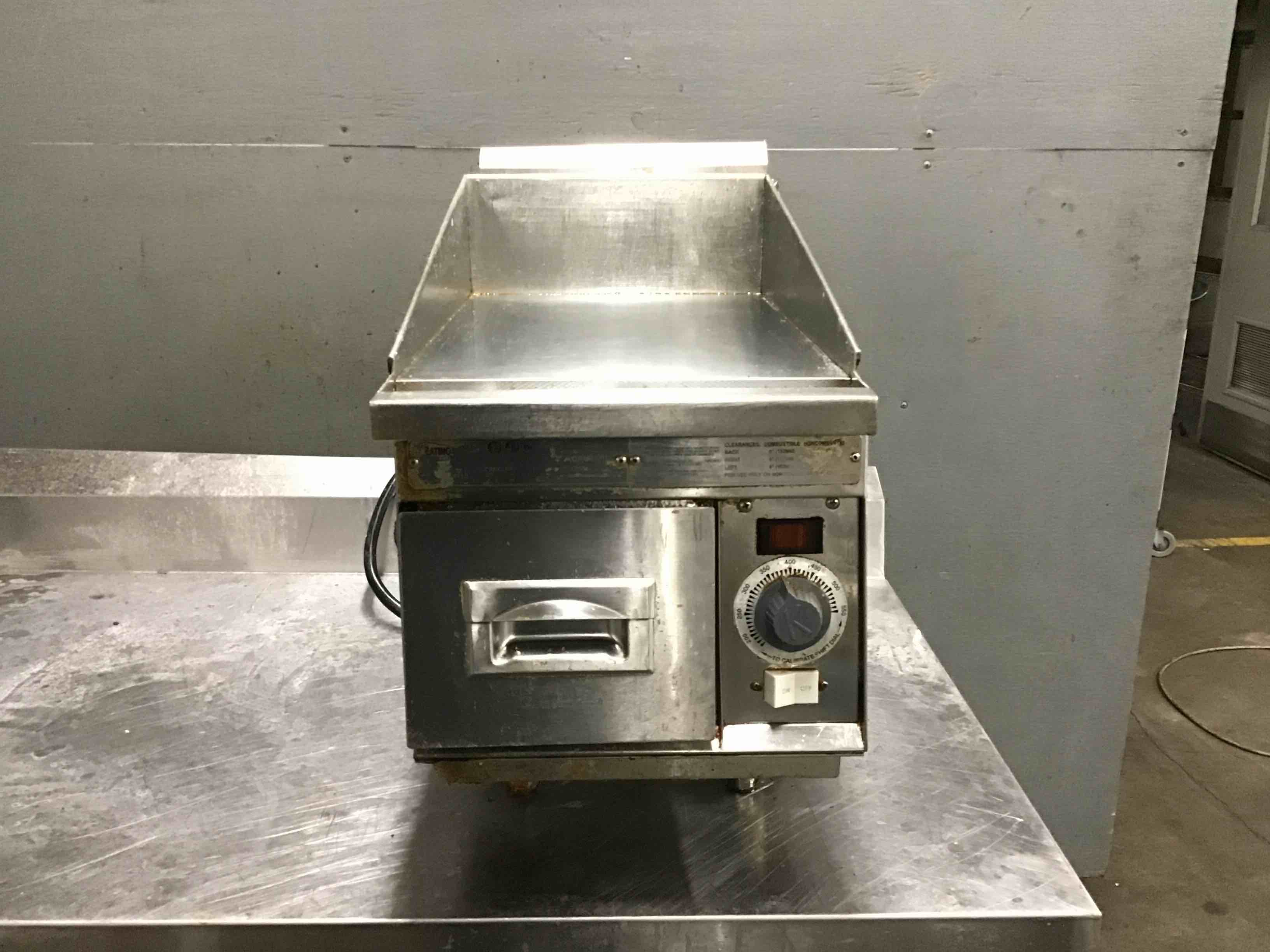 Keating Stainless Steel 12 Inch Countertop Electric Thermostat