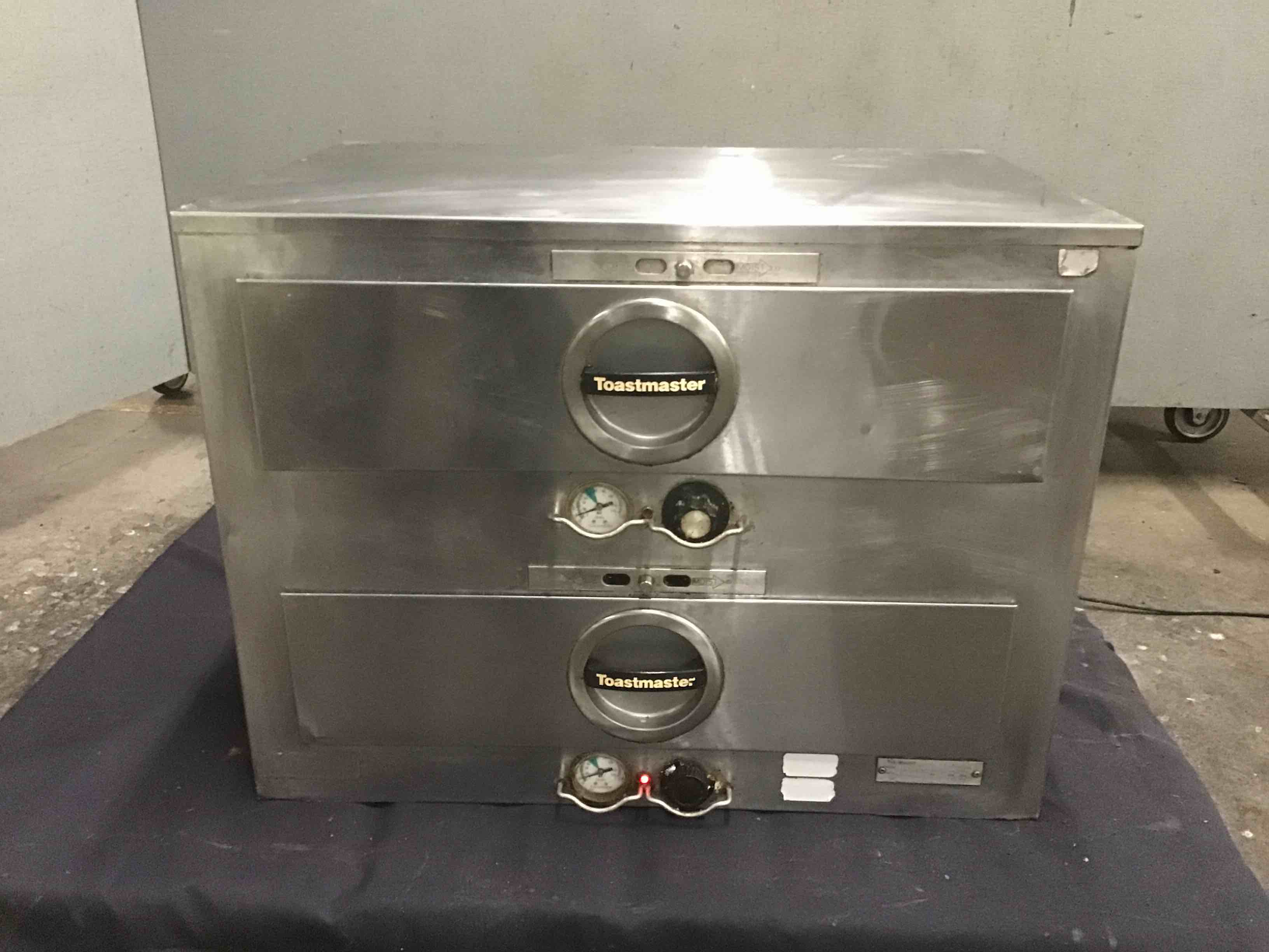 Toast Master Stainless Steel 29 Inch 2 Drawer Warmer 3B84D