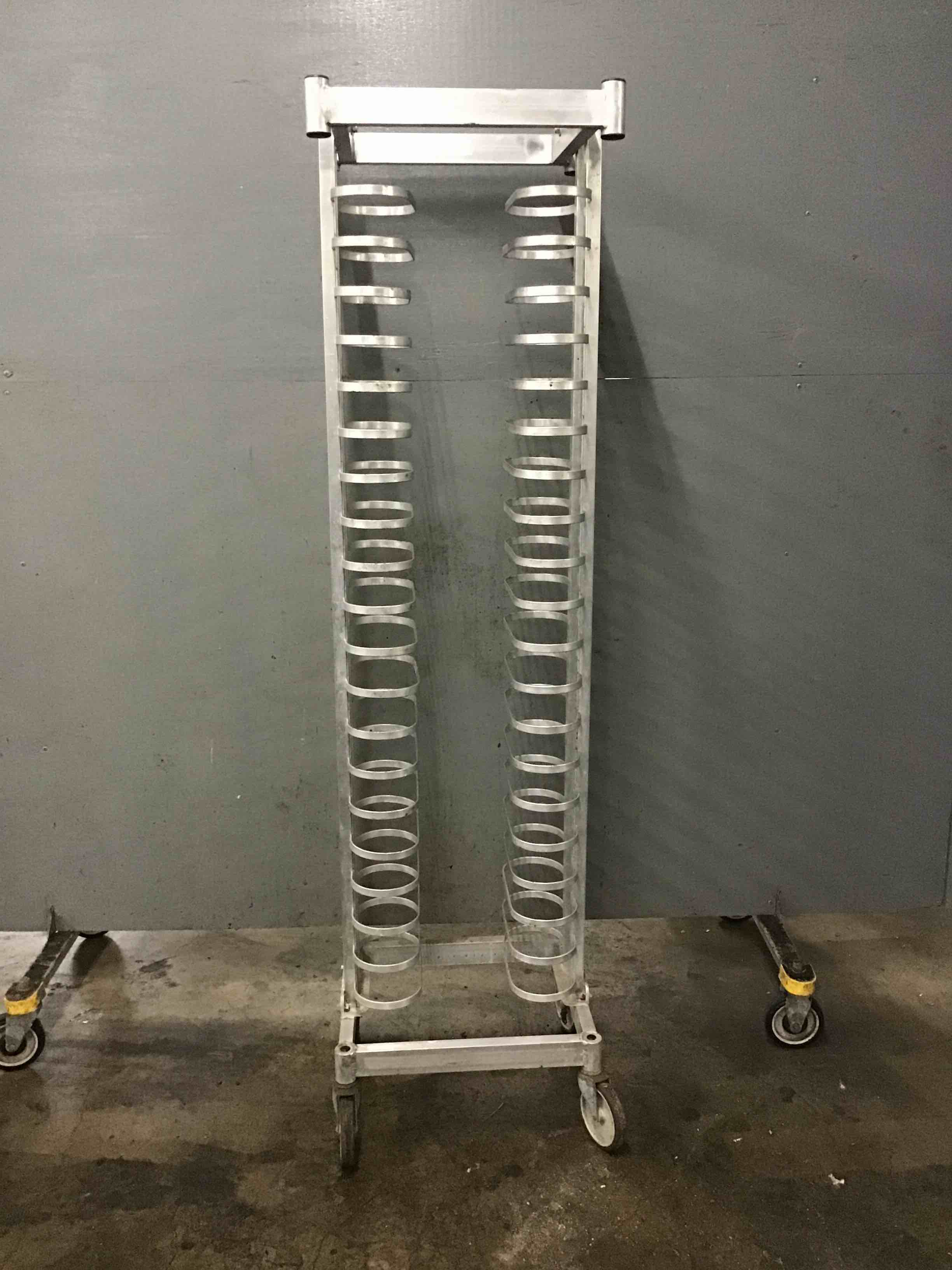Prairie View Industries Inc. Aluminum Full Height Universal Pan Rack On Casters