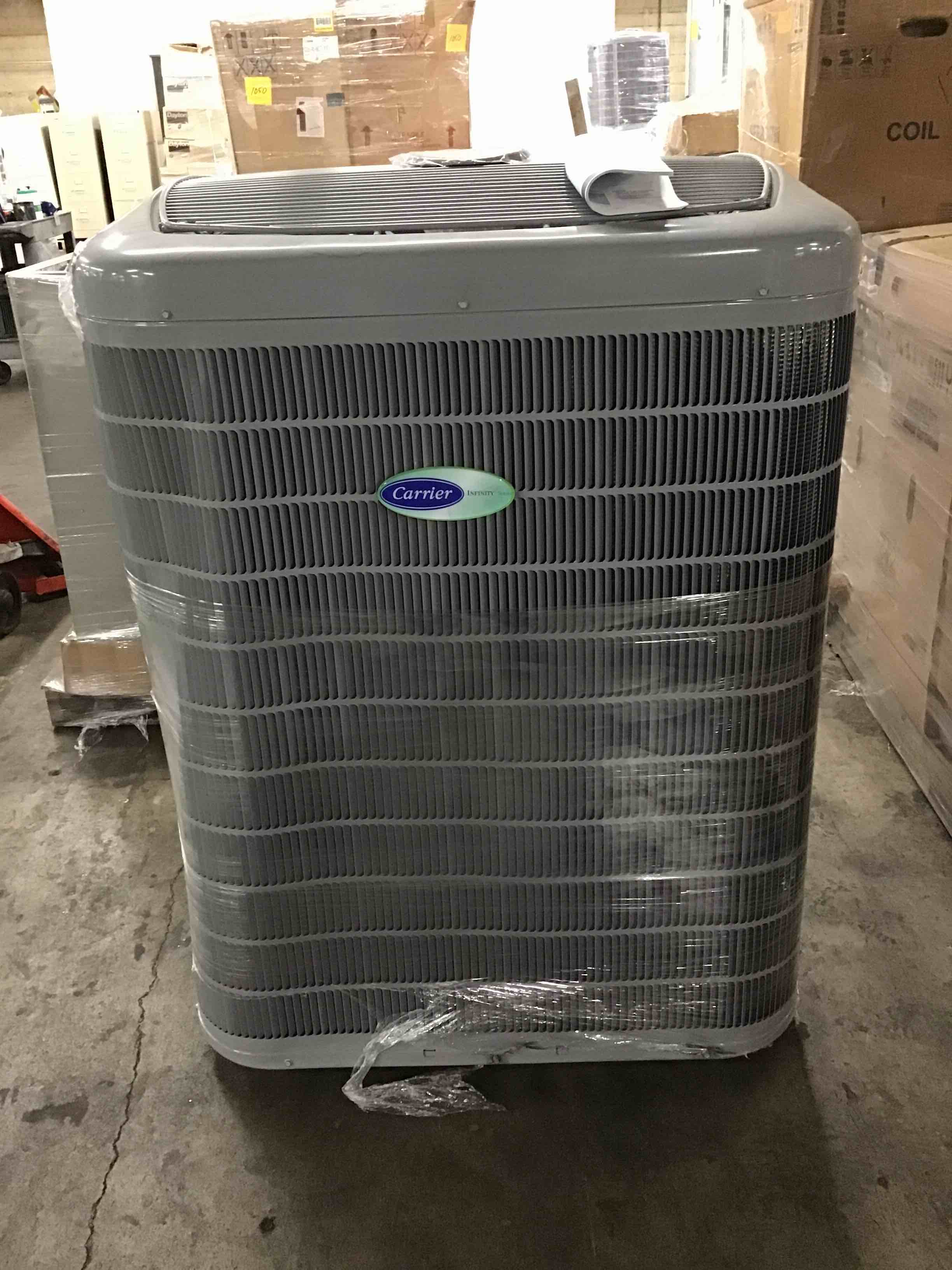 Carrier Infinity Variable Speed Air Conditioner and Heat Pump with Greenspeed Intelligence 