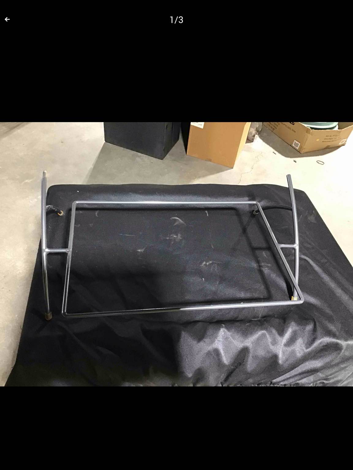 Wire Single Tier Food Stand