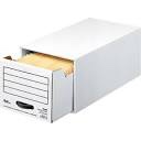 Quill Brand® Storage Drawer with Metal Frame, White, 6/Carton (07611)
