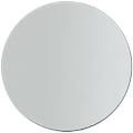 Small Frameless Round Mirror