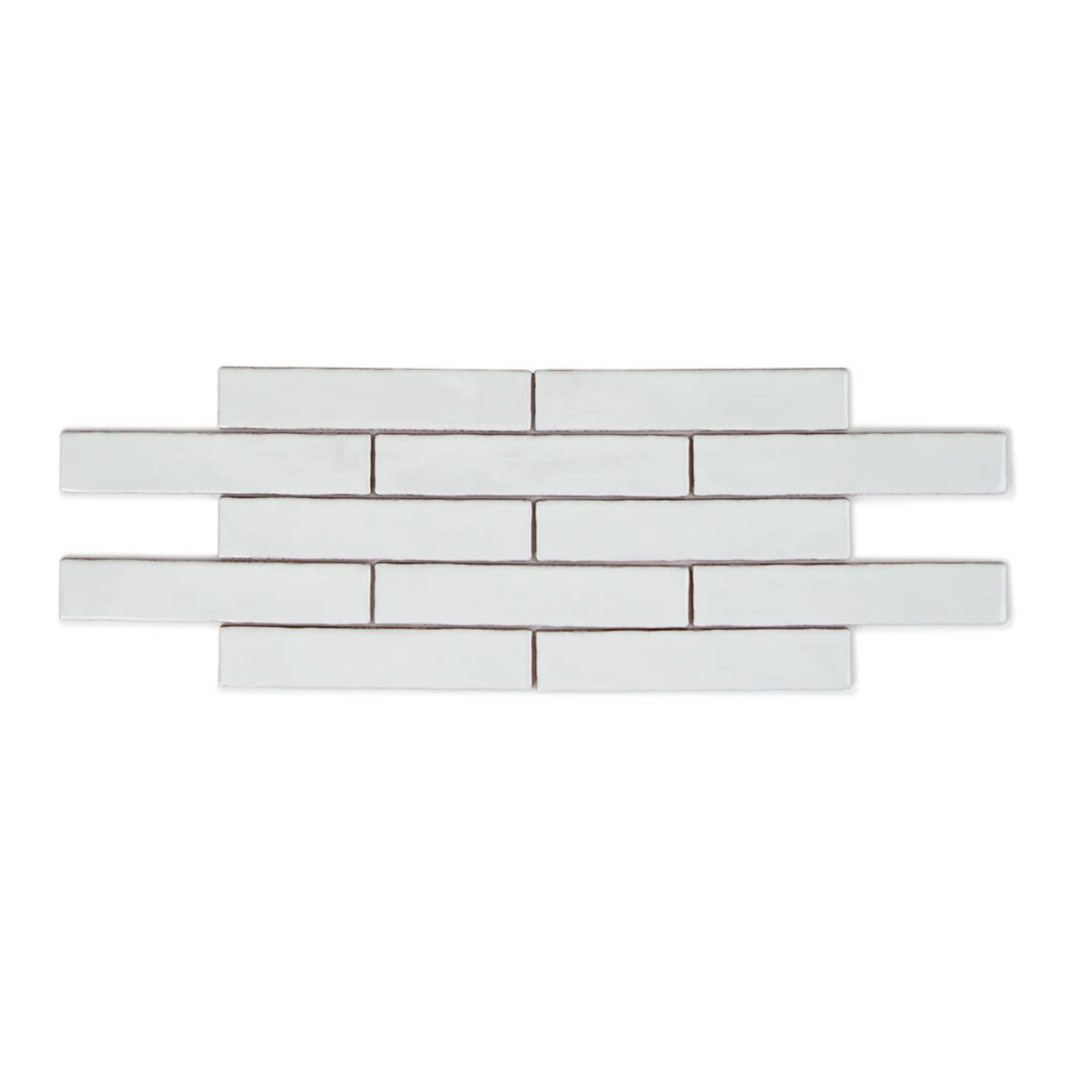 Amadis Fine Tiles, White, Rectangular, some tiles damaged