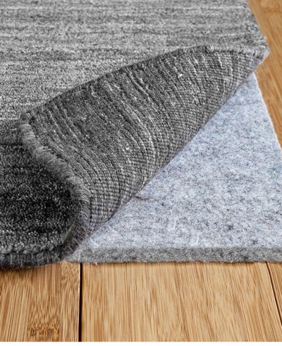RUGPADUSA - Basics - 8'x10' - 3/8" Thick - 100% Felt - Protective Cushioning Rug Pad - Safe for All Floors and Finishes including Hardwoods