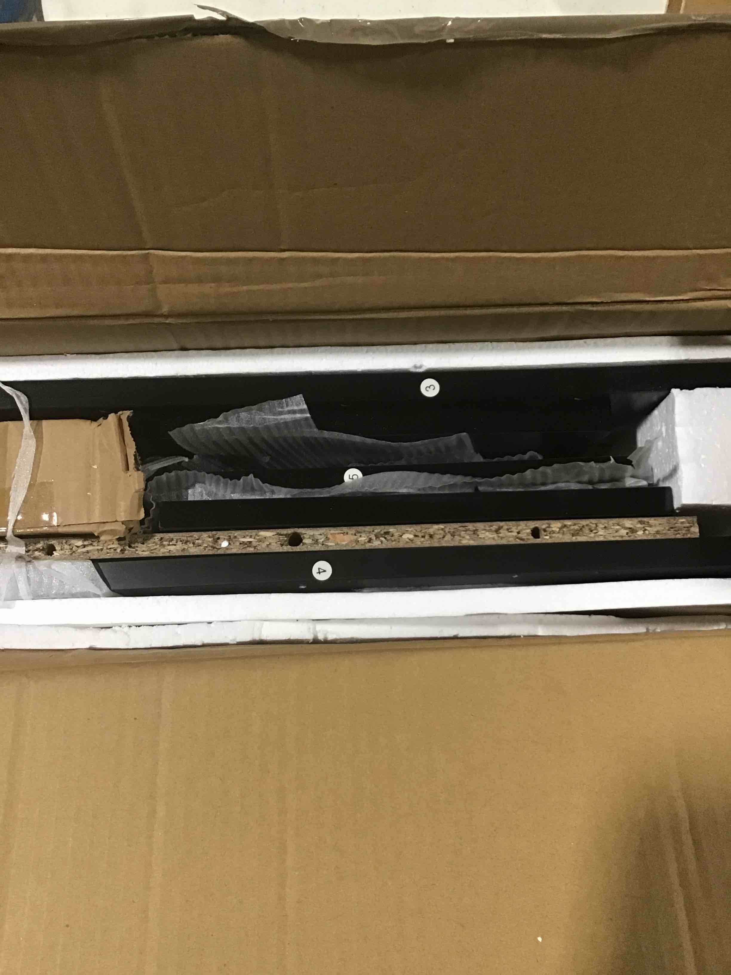 Hoseoka End Table W …. rage Cabinet, Black  NEw  J6LOO1HSOM