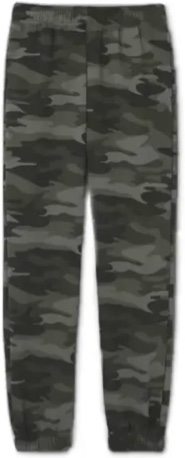 Women's High-Rise Vintage Jogger Sweatpants Wild Fable Camouflage Size Small