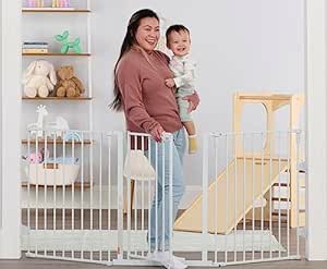 Regalo Flexi Extra Large Metal Walk-Through Safety Gate