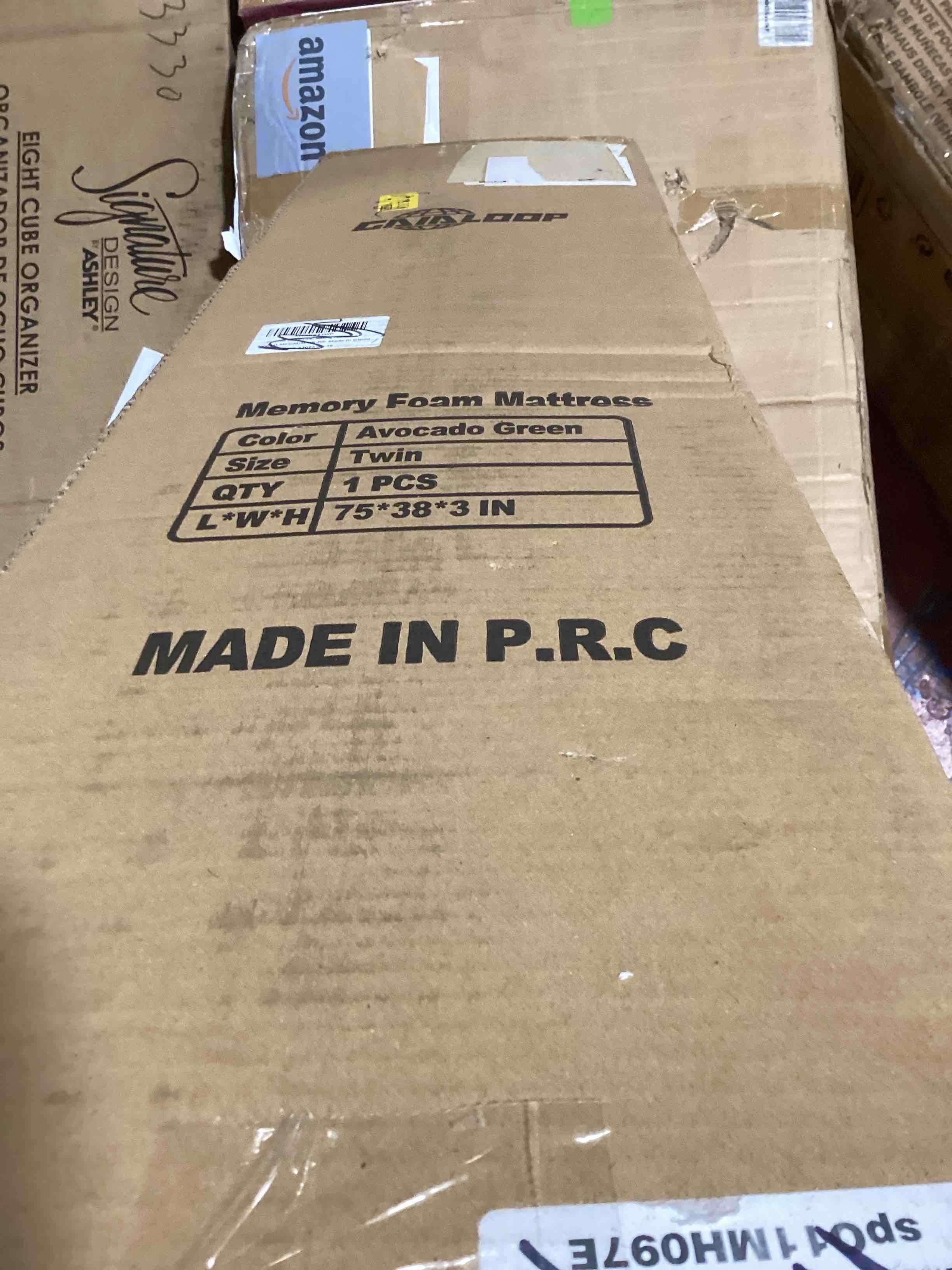 Gaialoop Thick Memory Foam Sleeping Pad for Camping [Car/Tent/Cot] Portable Floor Mat Roll Up Futon Mattress for Guests Kids Adults Sleepover Travel [Twin: 75 * 38 * 3" 2023 Upgraded]