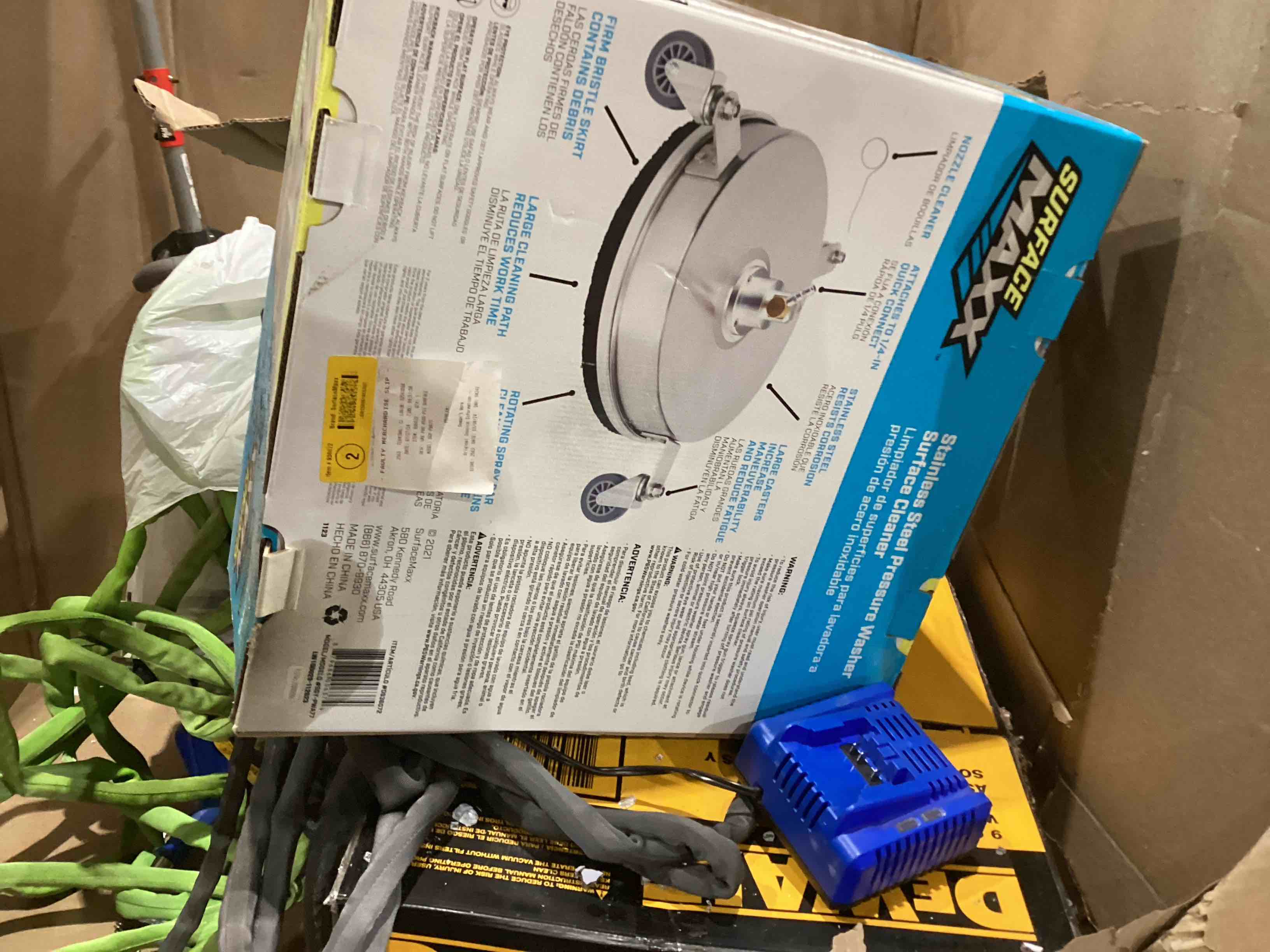 New-Surface Maxx 14.5" 4500 PSI Rotating Surface Cleaner for Gas Pressure Washer