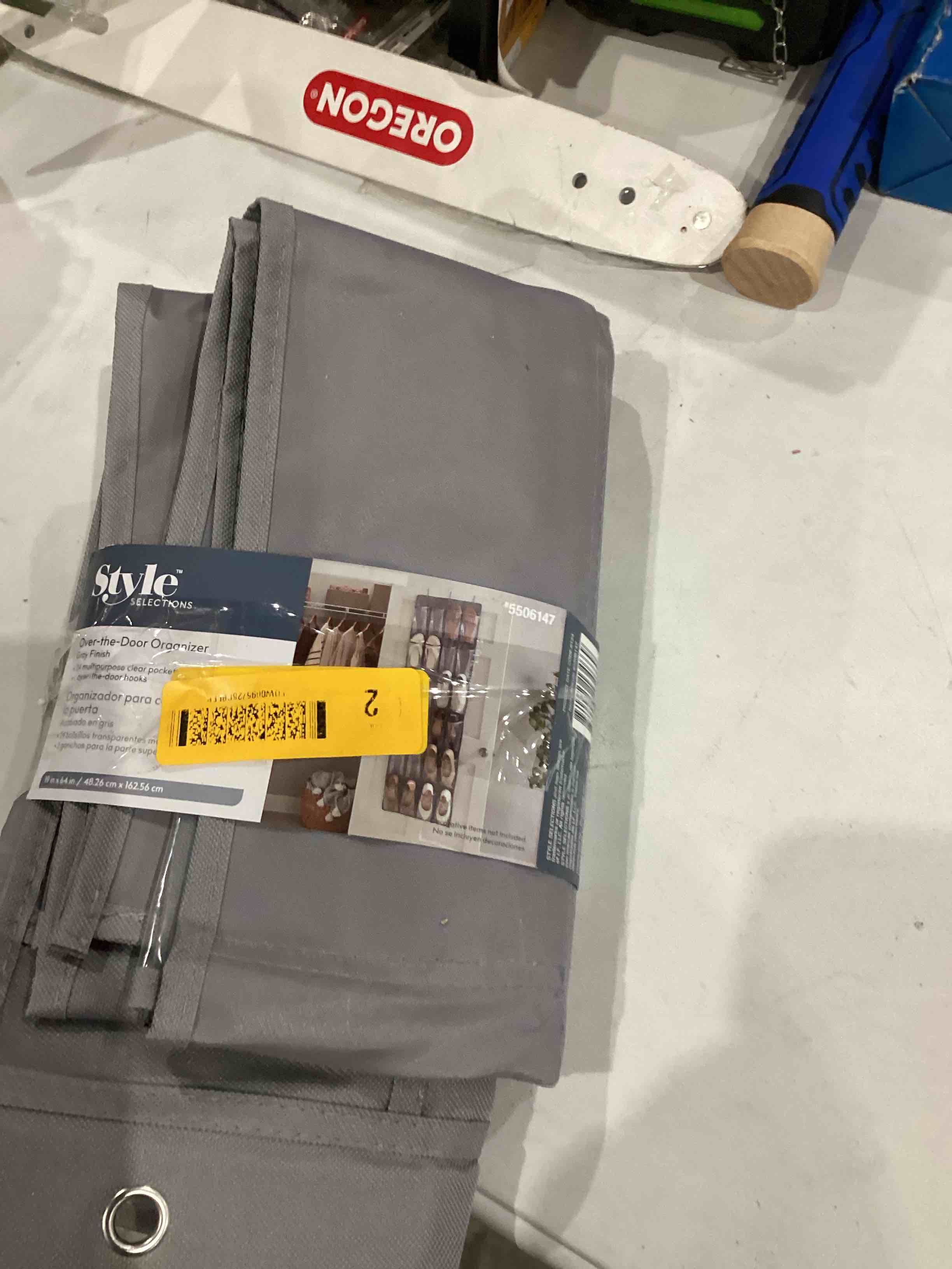 Style selections gray finish 19 in x64 in / 48.26