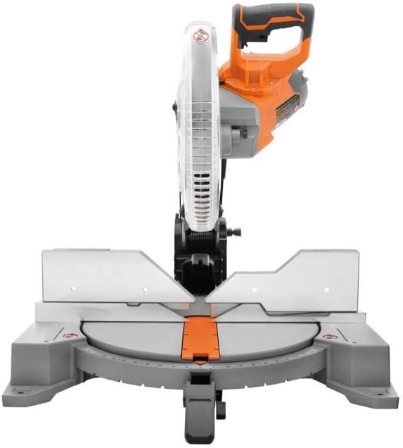 RIDGID R48607B 18V Brushless Cordless 7-1/4 in. Dual Bevel Sliding Miter Saw (Tool Only) 