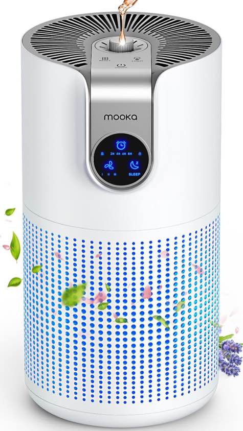 Air Purifiers For Home Large Room Up To 1500ft²,Tailulu H13 True HEPA Air Cleaner