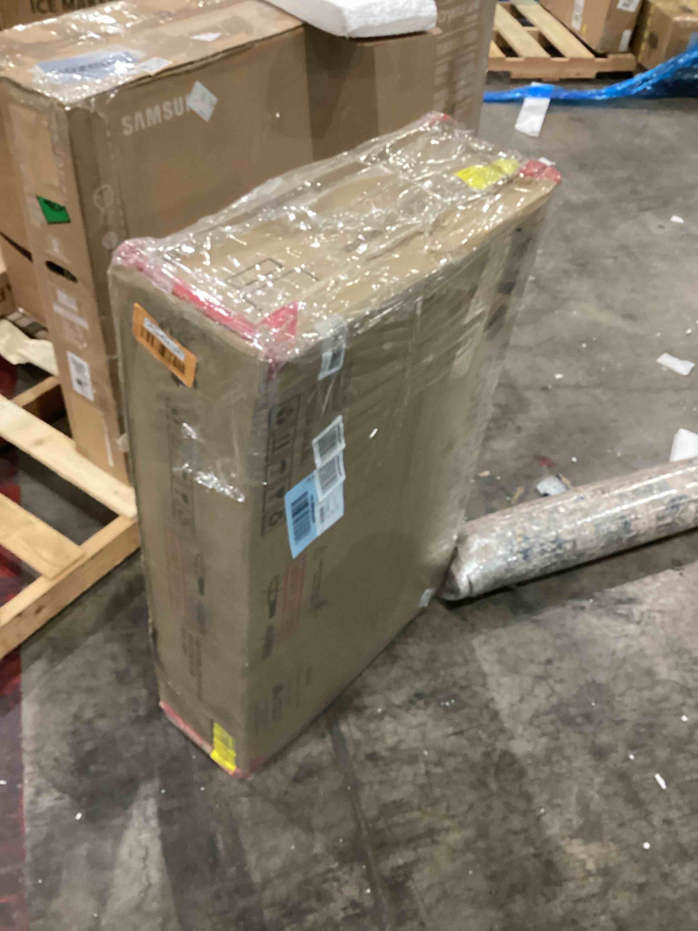 Manhattan Comfort Rockefeller 5 Drawer Tall Dresser for Bedroom Storage, Closet, Living Room, Entryway, TV Stand for Screens up to 32 Inches, Anti-Tip Kit Included, Brown