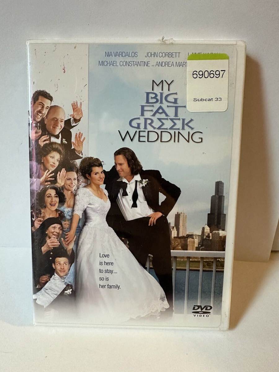My Big Fat Greek Wedding (DVD, 2003) NEW SEALED