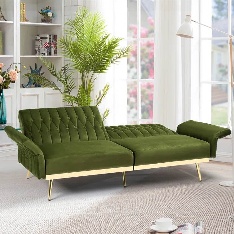 Somiya 68.5" Flared Arm Sofa (incomplete)