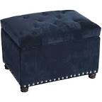 Dark Blue Foot Rest 