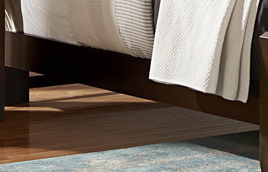 VAUGHAN- BASSETT MERLOT HOOK-ON BED RAILS (STOCK PHOTO SIMILAR BUT NOT EXACT)