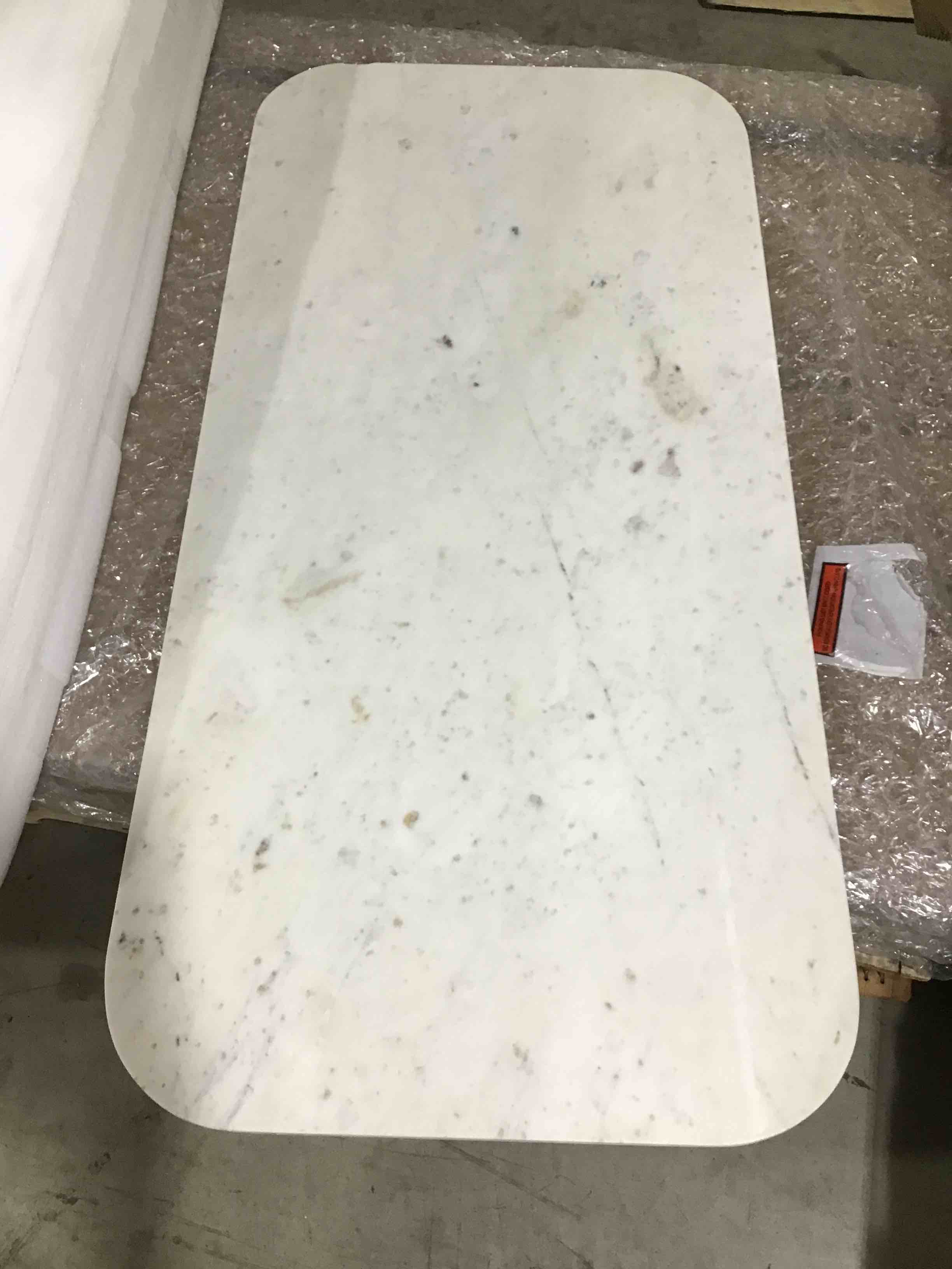 UNION HOME MARBLE TABLE (TABLE TOP ONLY) incomplete table *no stock photo*