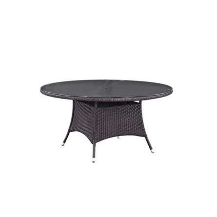 Brentwood Glass Outdoor Dining Table By Sol 72 Outdoor